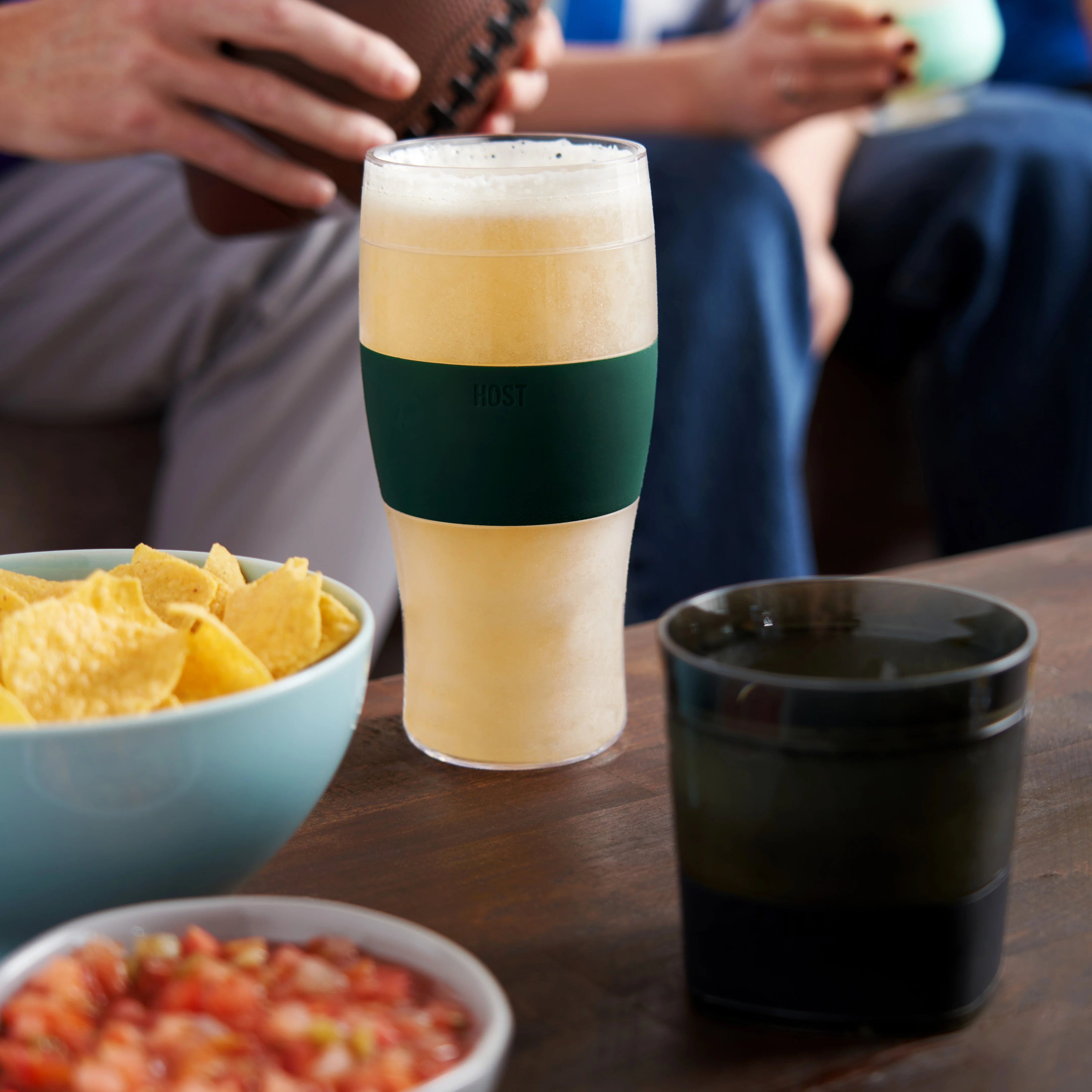 Beer FREEZE Cooling Cup in Green, Set of 2 - Image 6