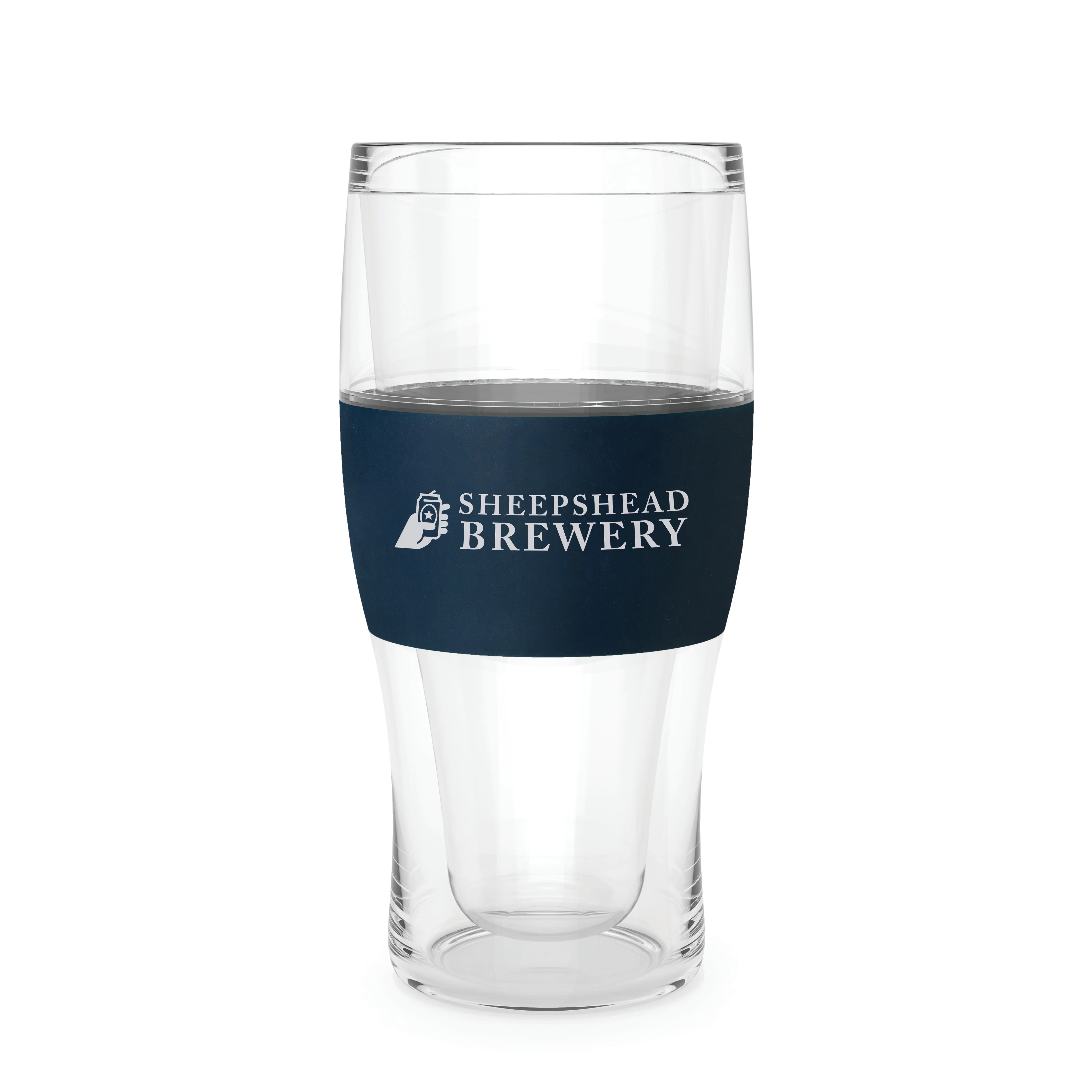 Beer FREEZE Cooling Cup in Varsity Blue, Set of 2 - Image 4
