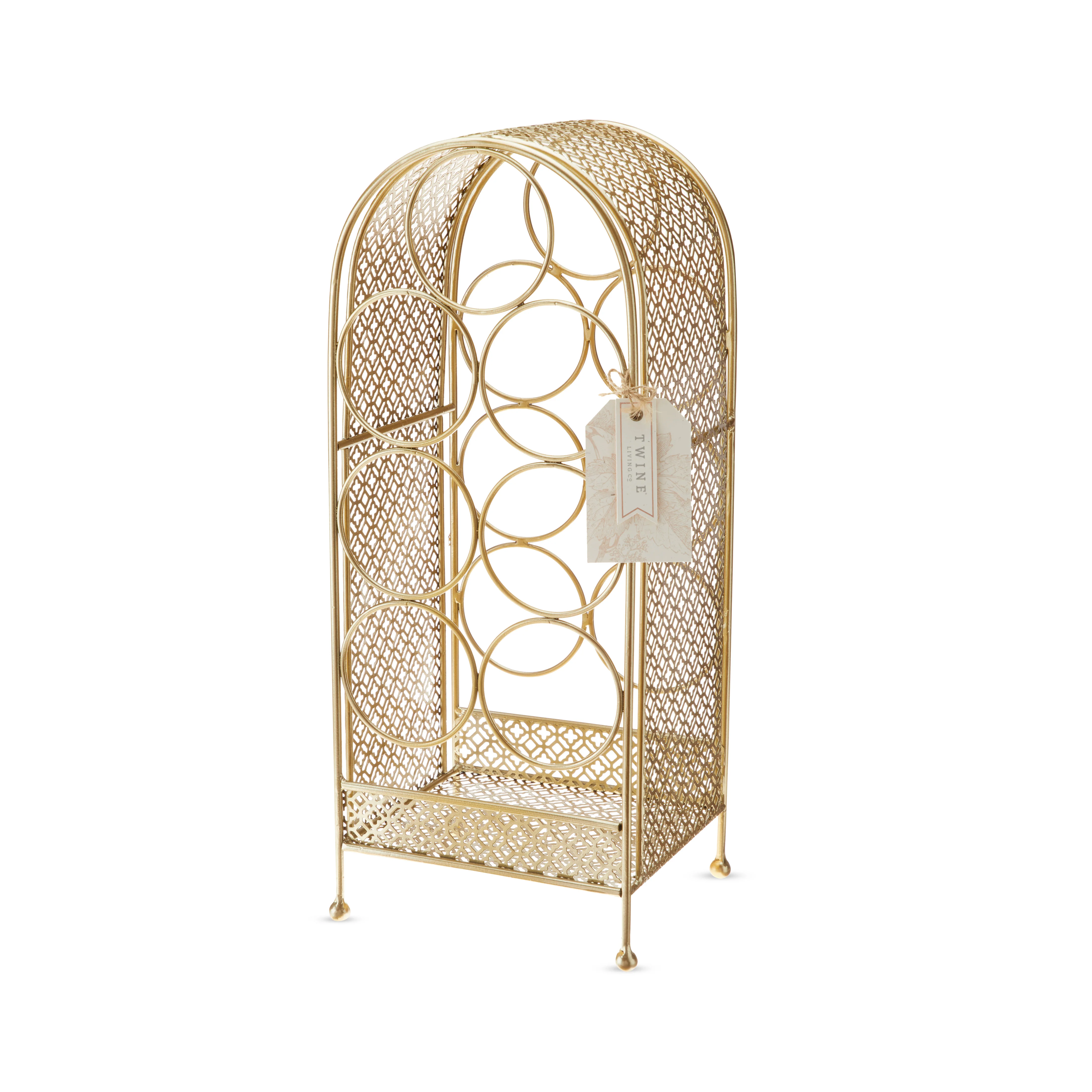 Trellis 7-Bottle Wine Rack - Image 2