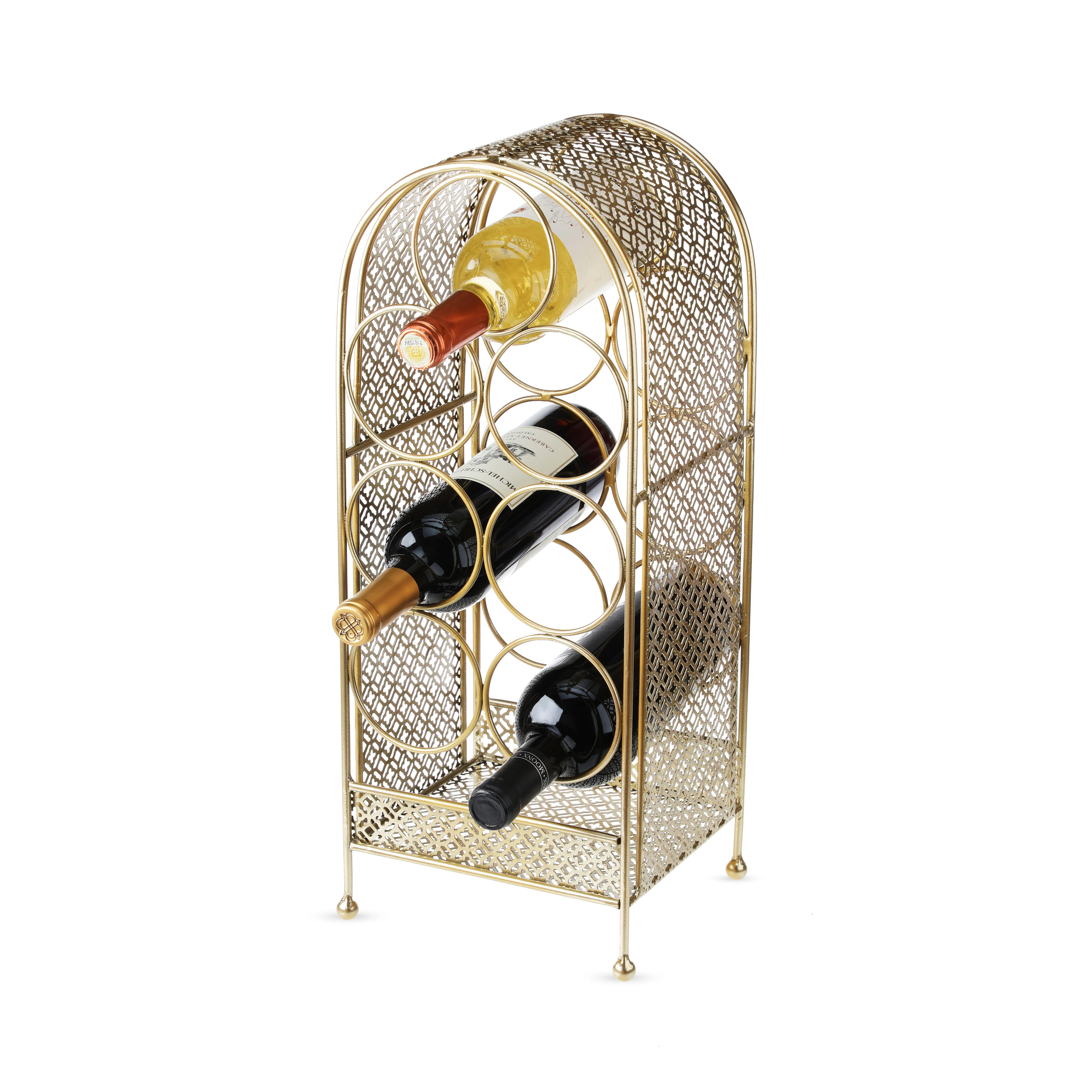 Trellis 7-Bottle Wine Rack - Image 3