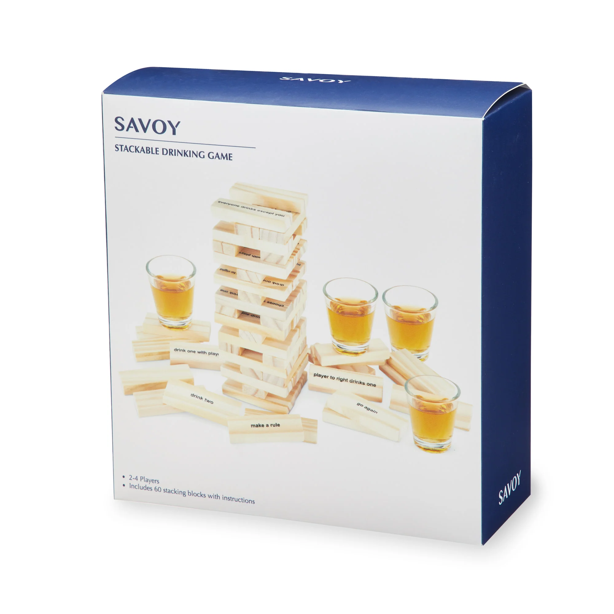Savoy Stackable Drinking Game - Image 2