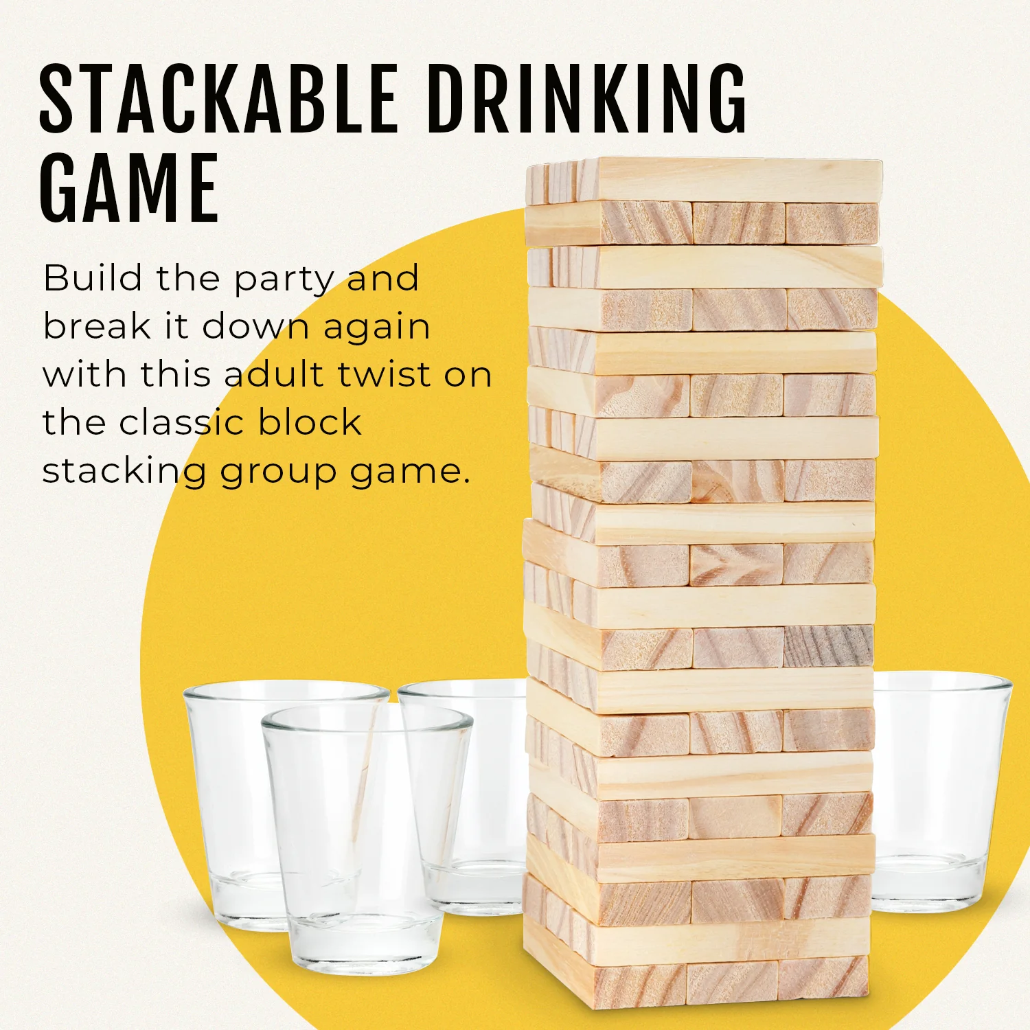 Savoy Stackable Drinking Game - Image 6