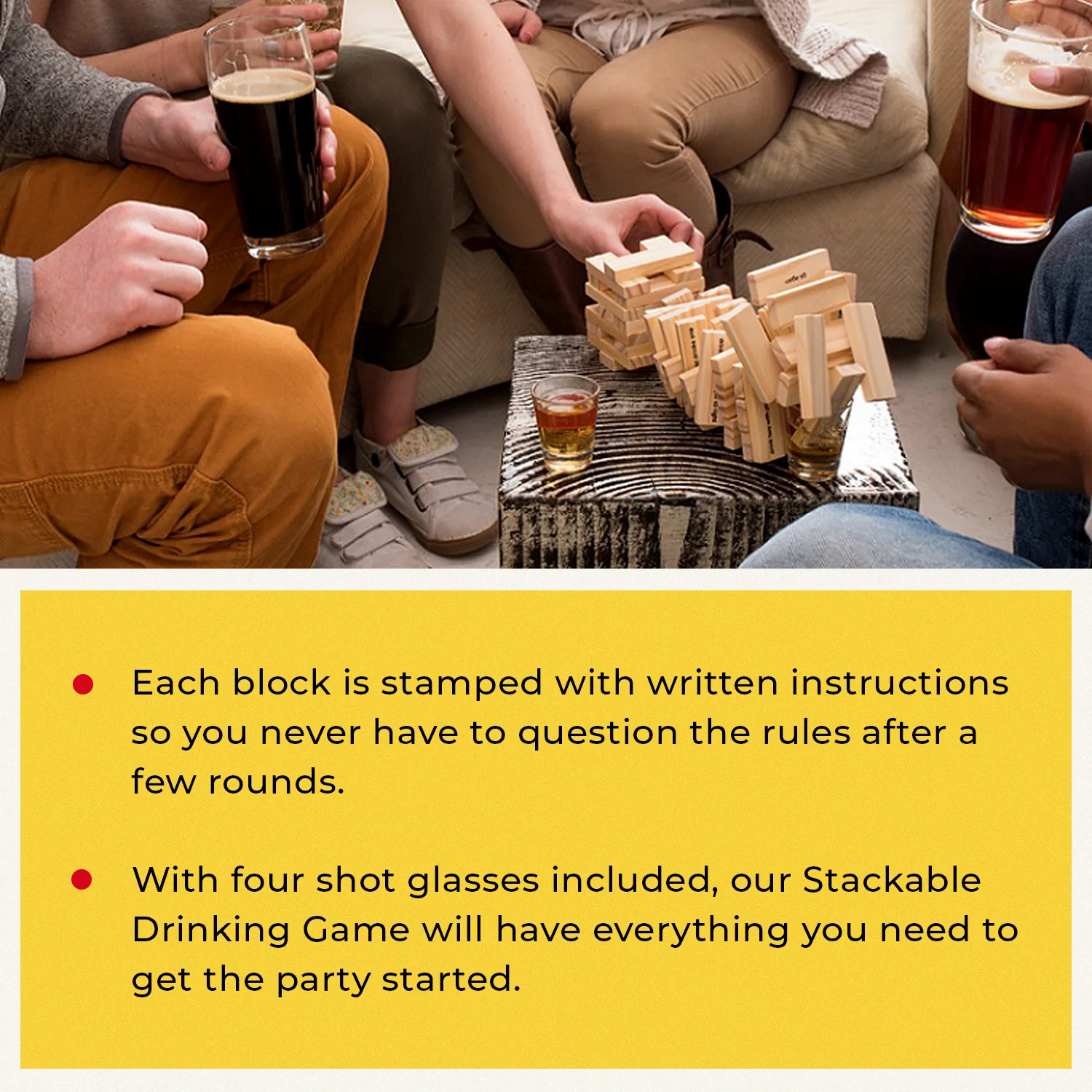 Savoy Stackable Drinking Game - Image 7