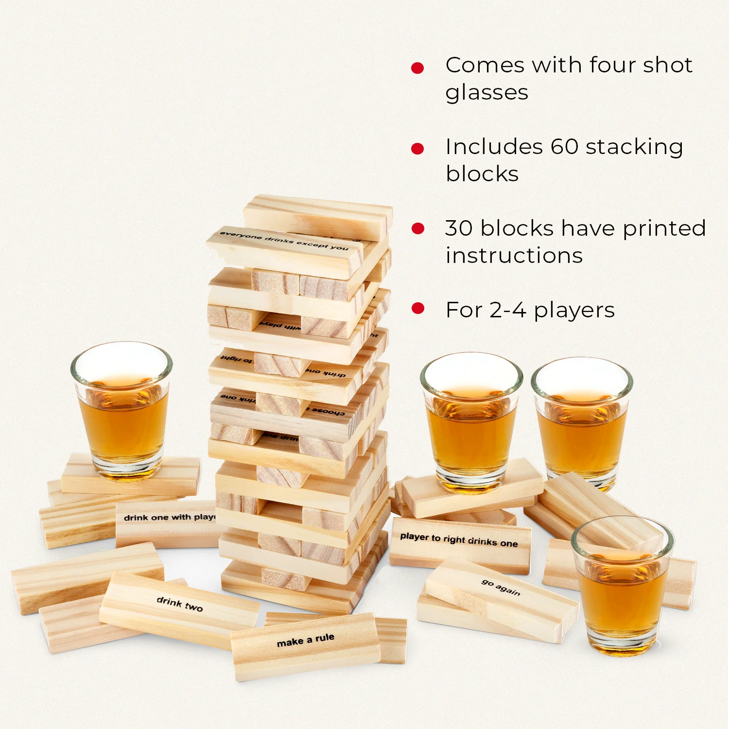 Savoy Stackable Drinking Game - Image 8