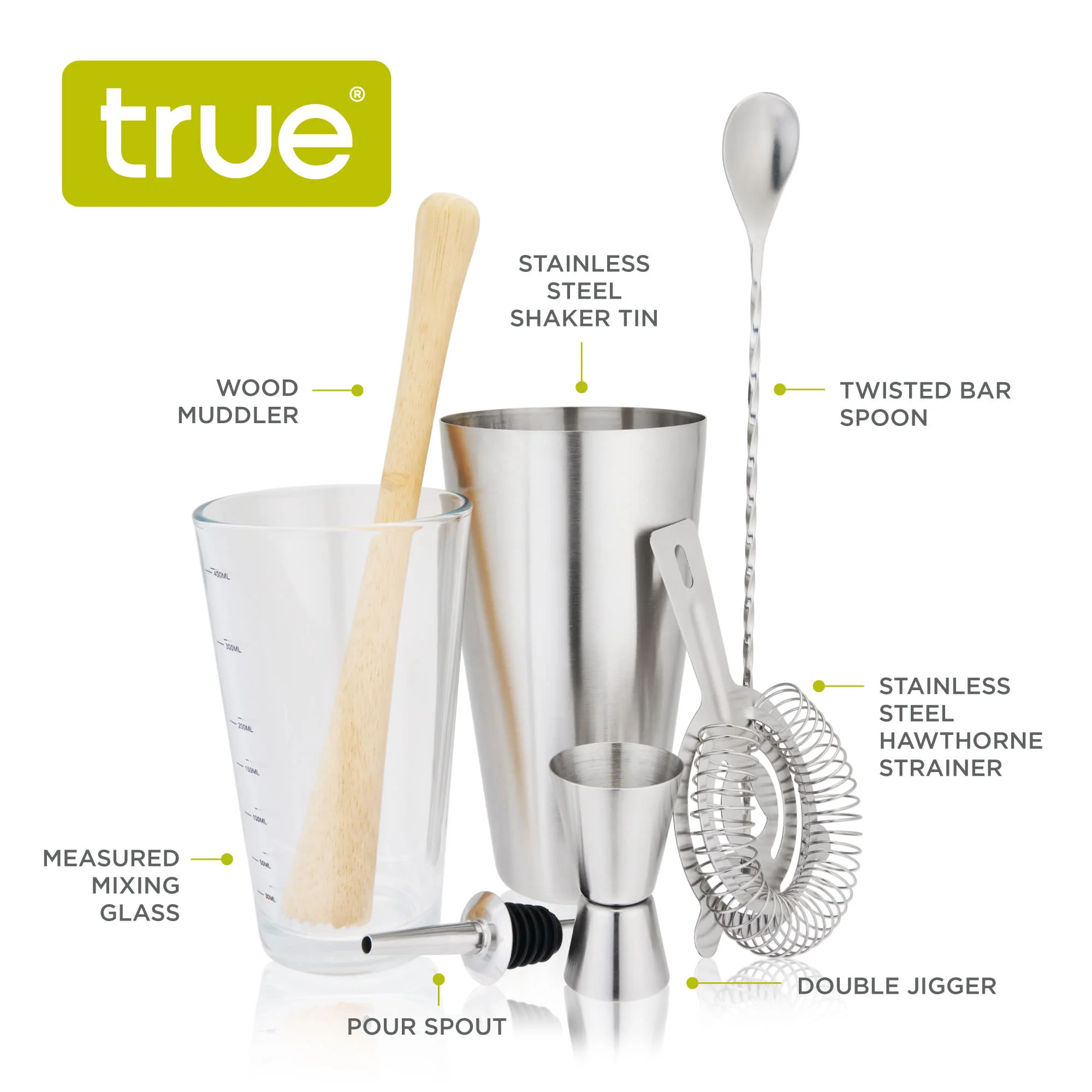 7-Piece Mixologist Barware Set - Image 8