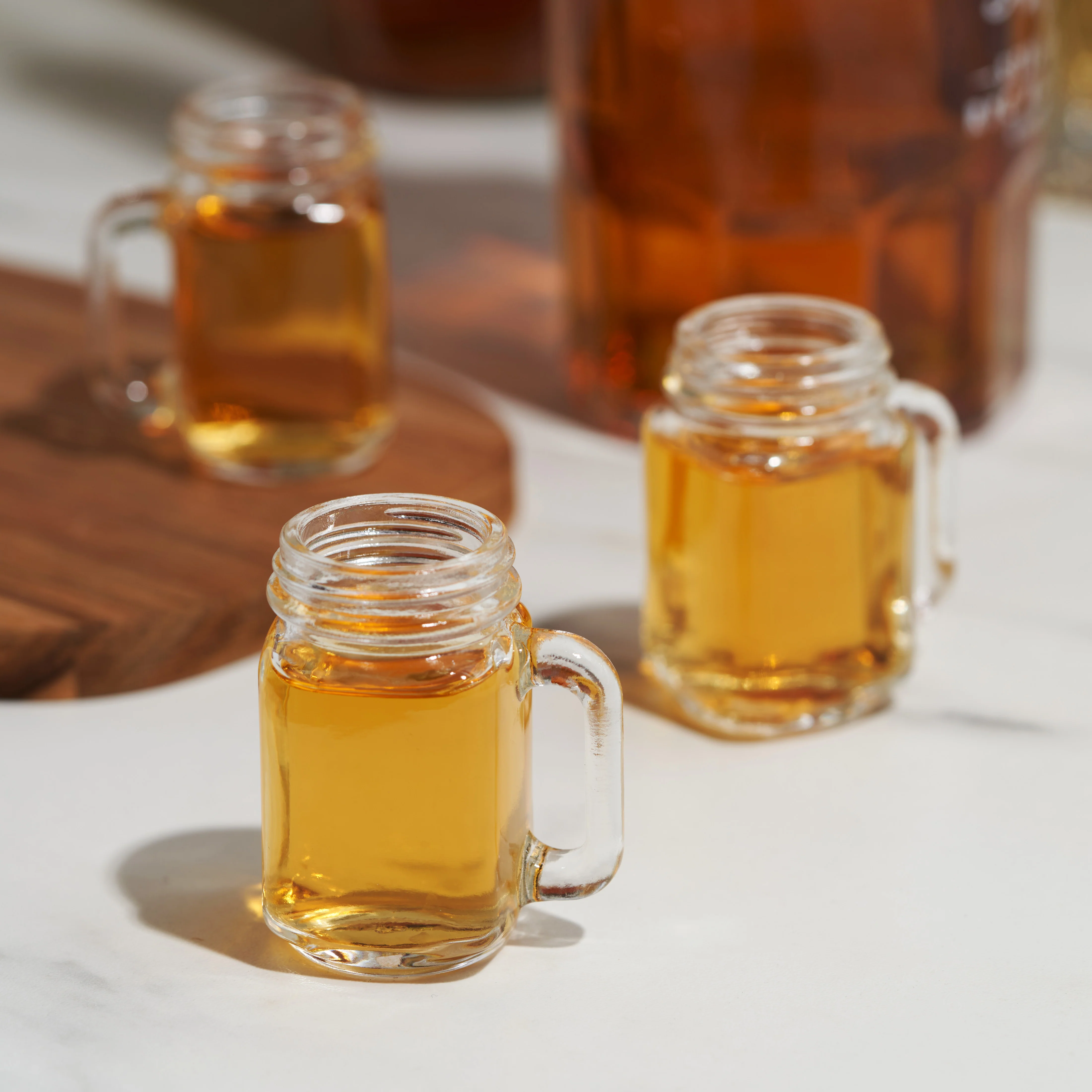 Mason Jar 1 oz Shot Glasses, Set of 6 - Image 5