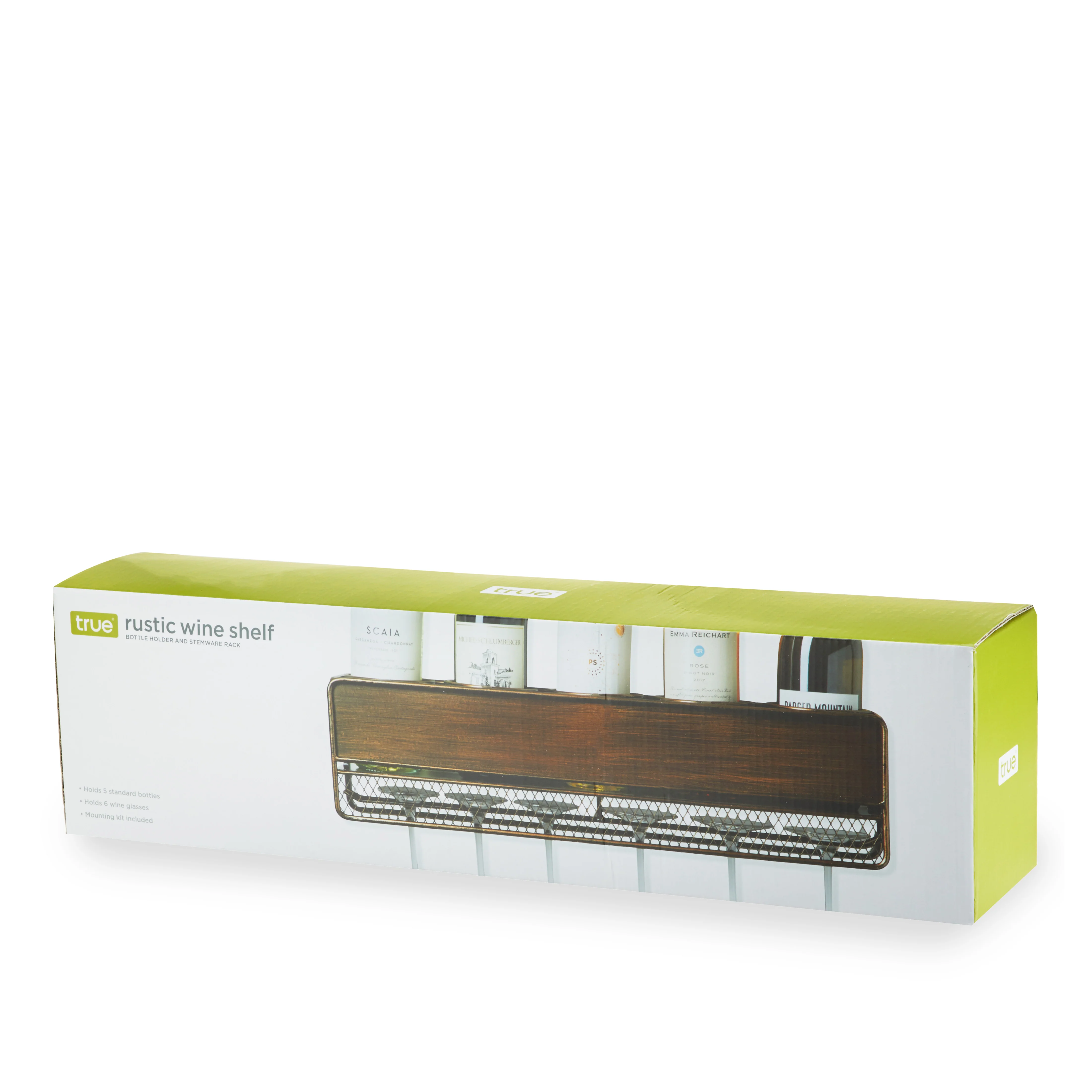 Rustic Wine Shelf - Image 2