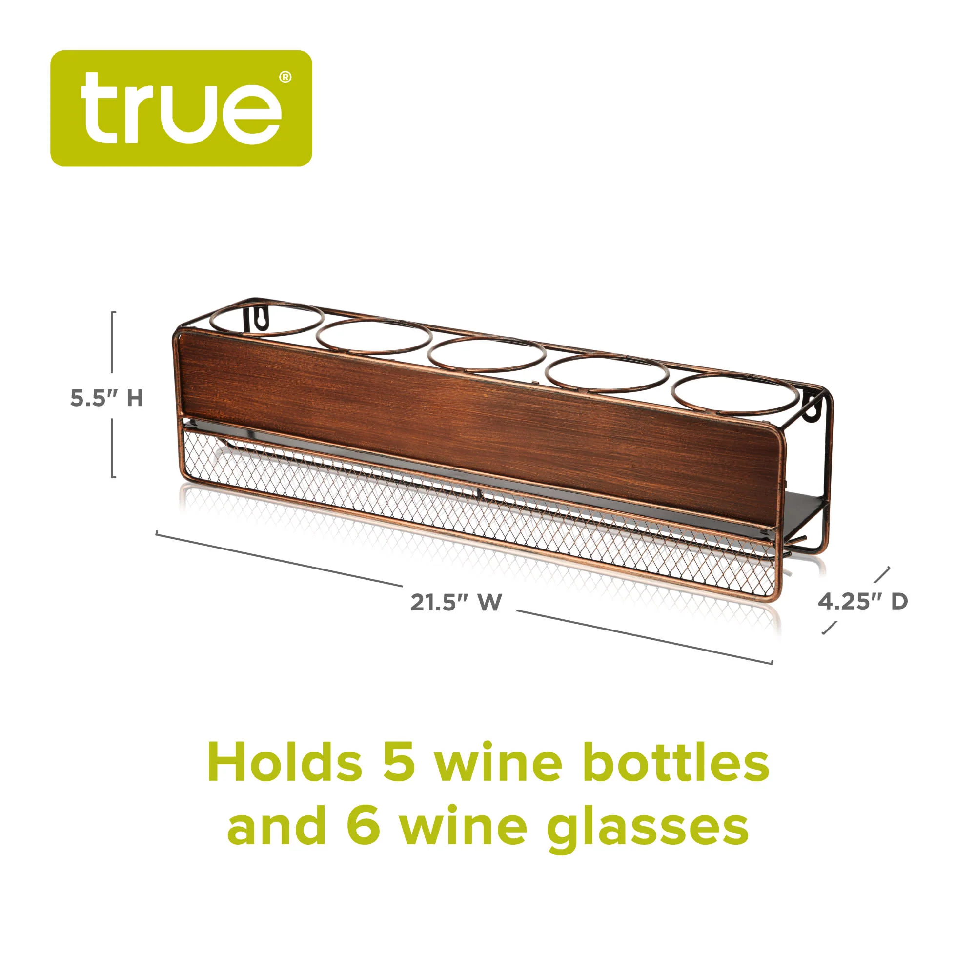 Rustic Wine Shelf - Image 6
