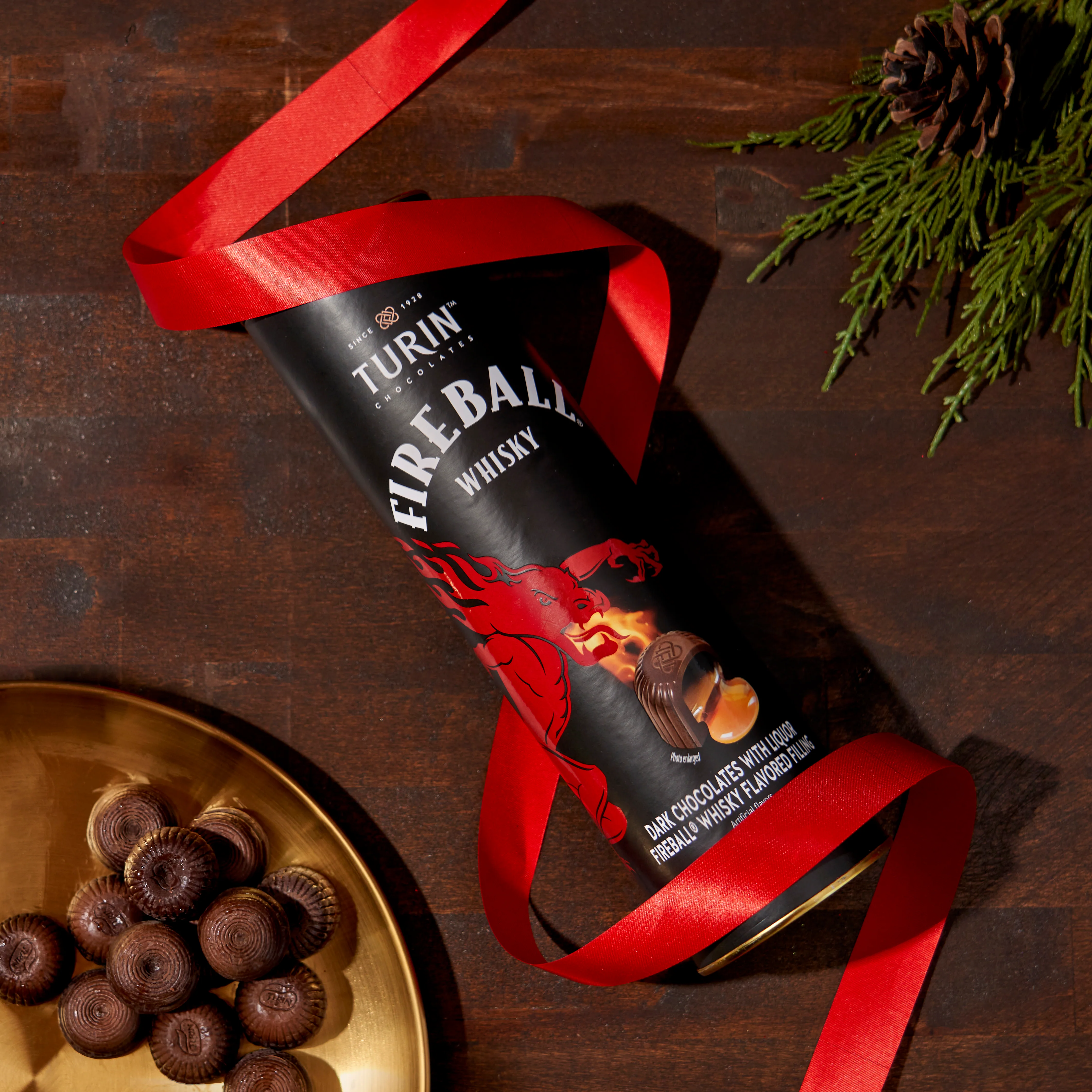 Fireball Liqueur Chocolate Tube, 7 oz - Image 3