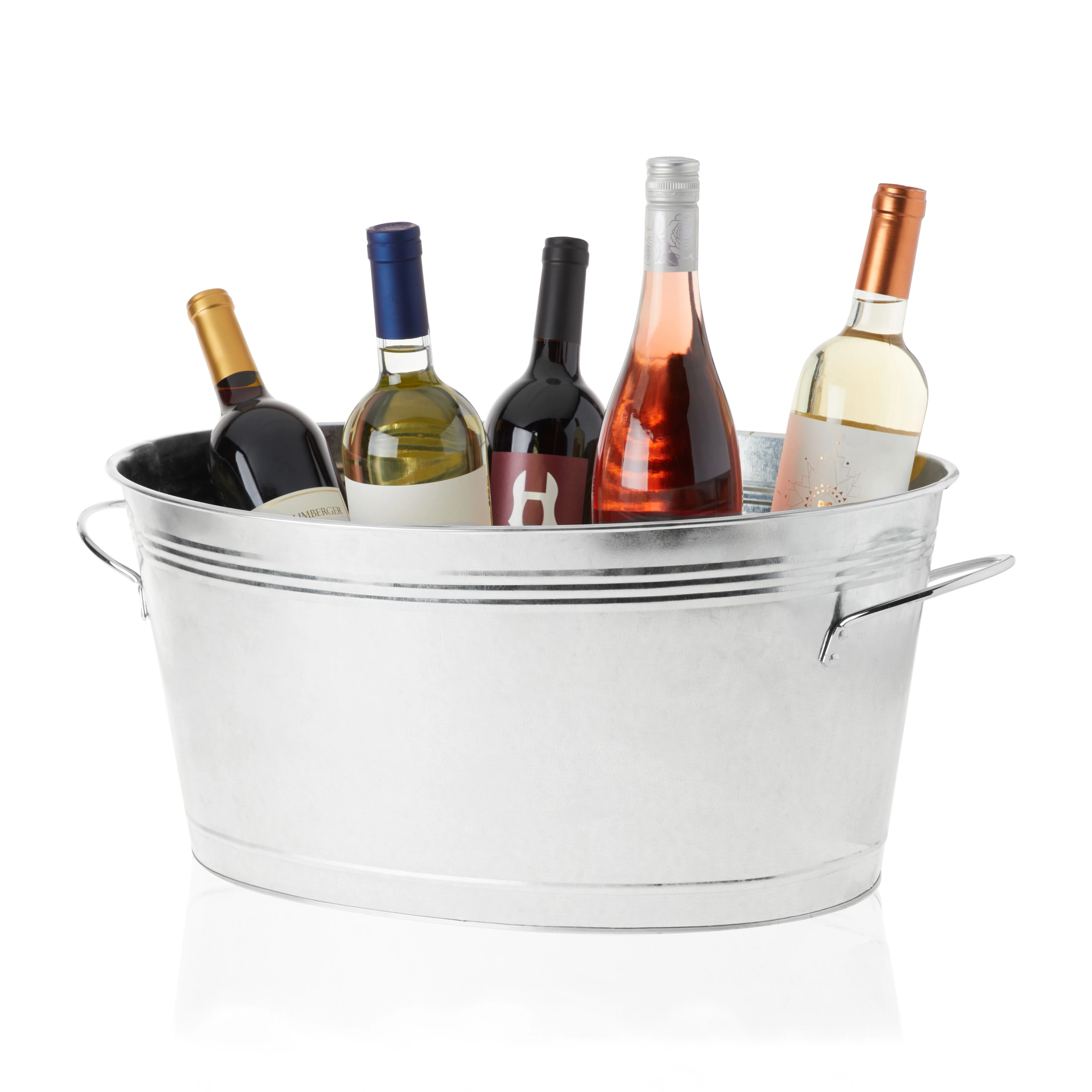 Galvanized Ice Bucket - Image 3
