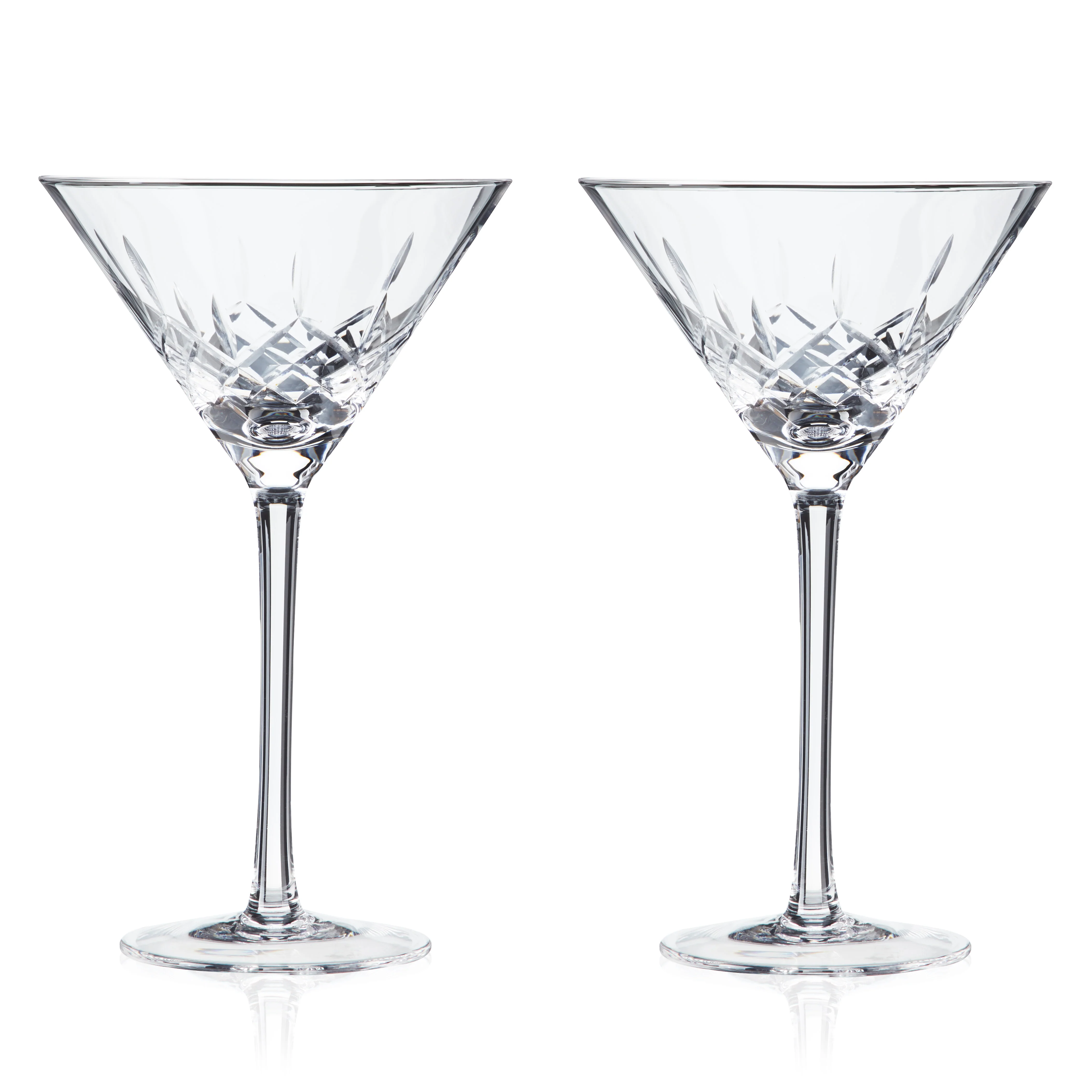 Admiral Crystal Martini Glasses, Set of 2 - Image 3