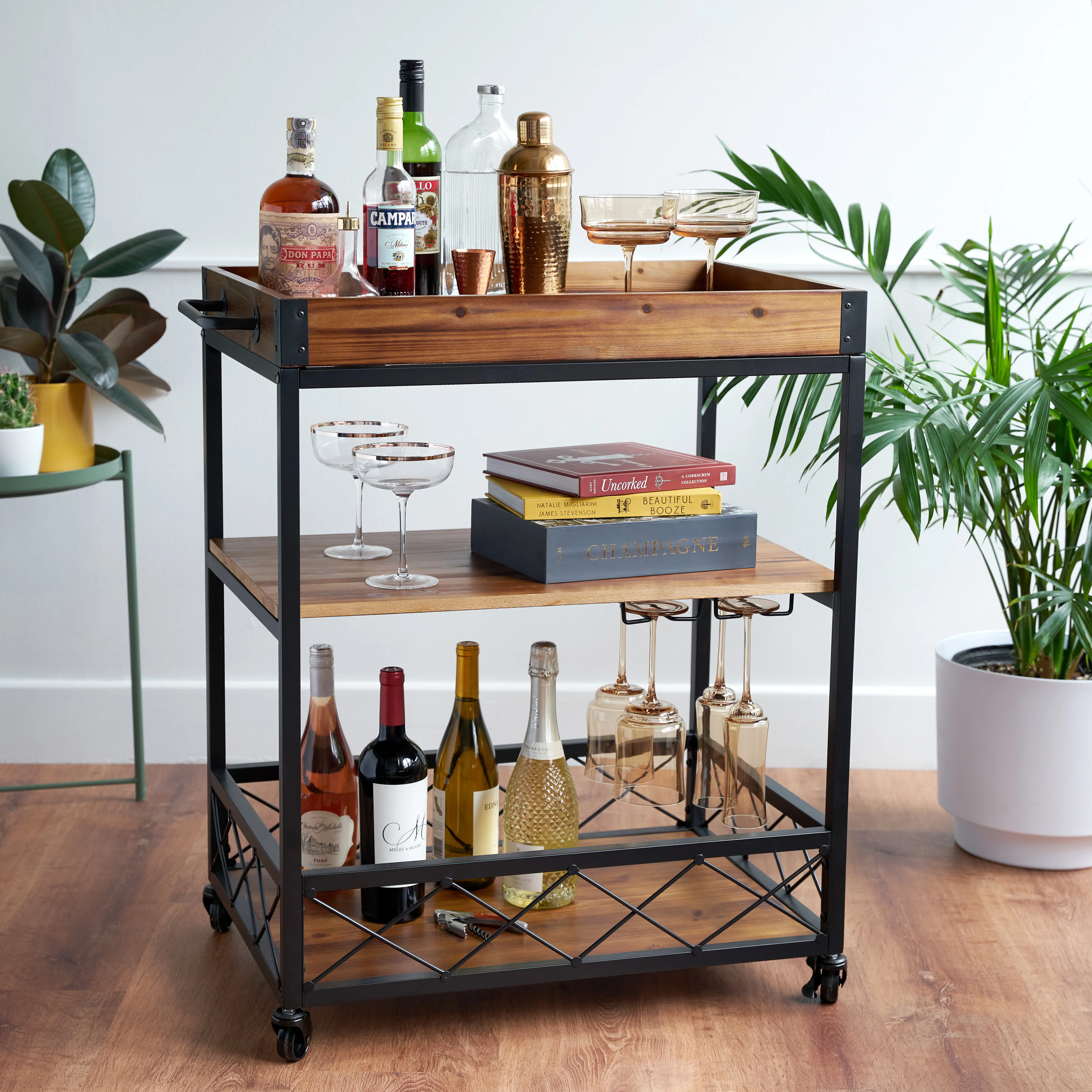 Modern Manor Bar Cart - Image 4