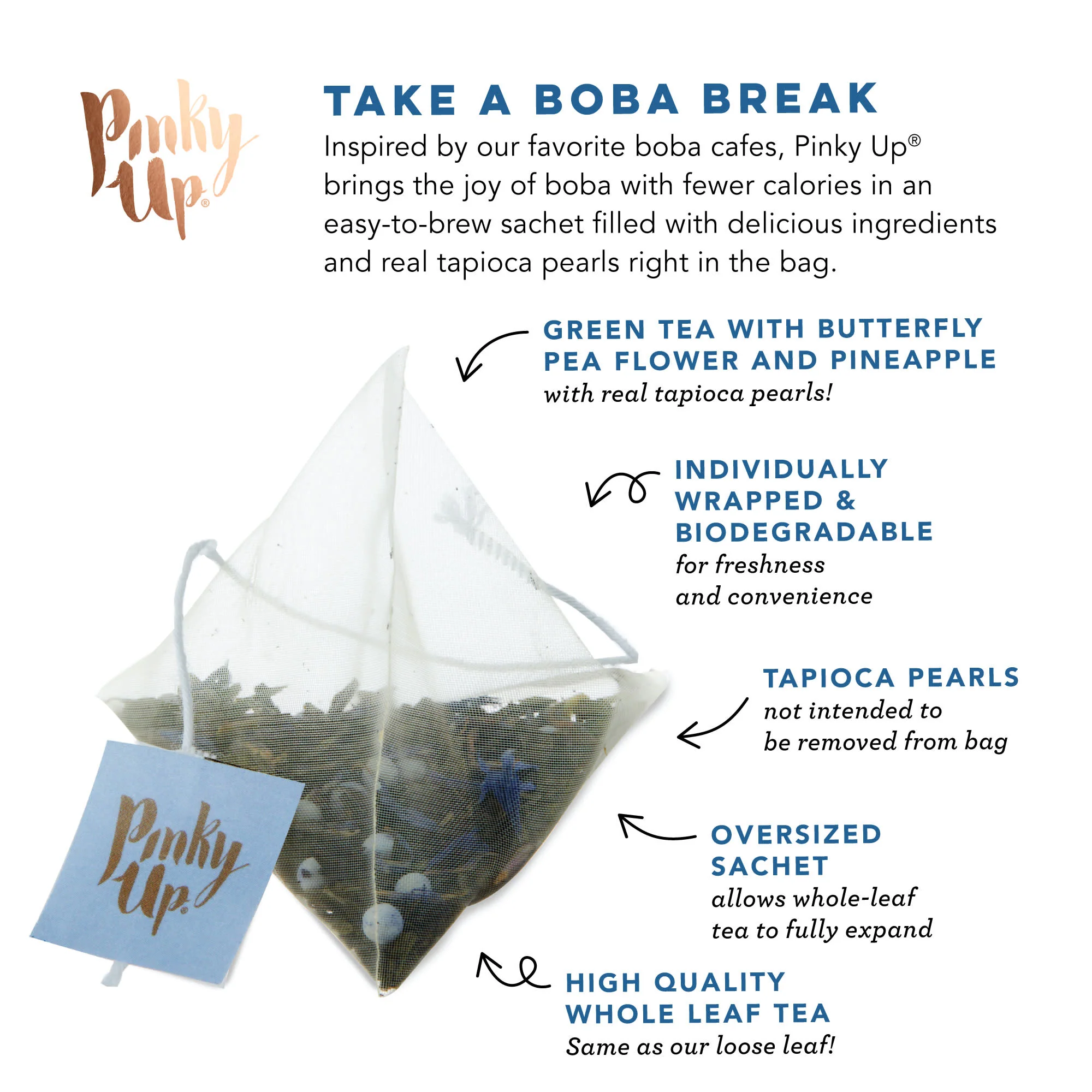 Butterfly Boba Tea, 12 Sachets - Image 5