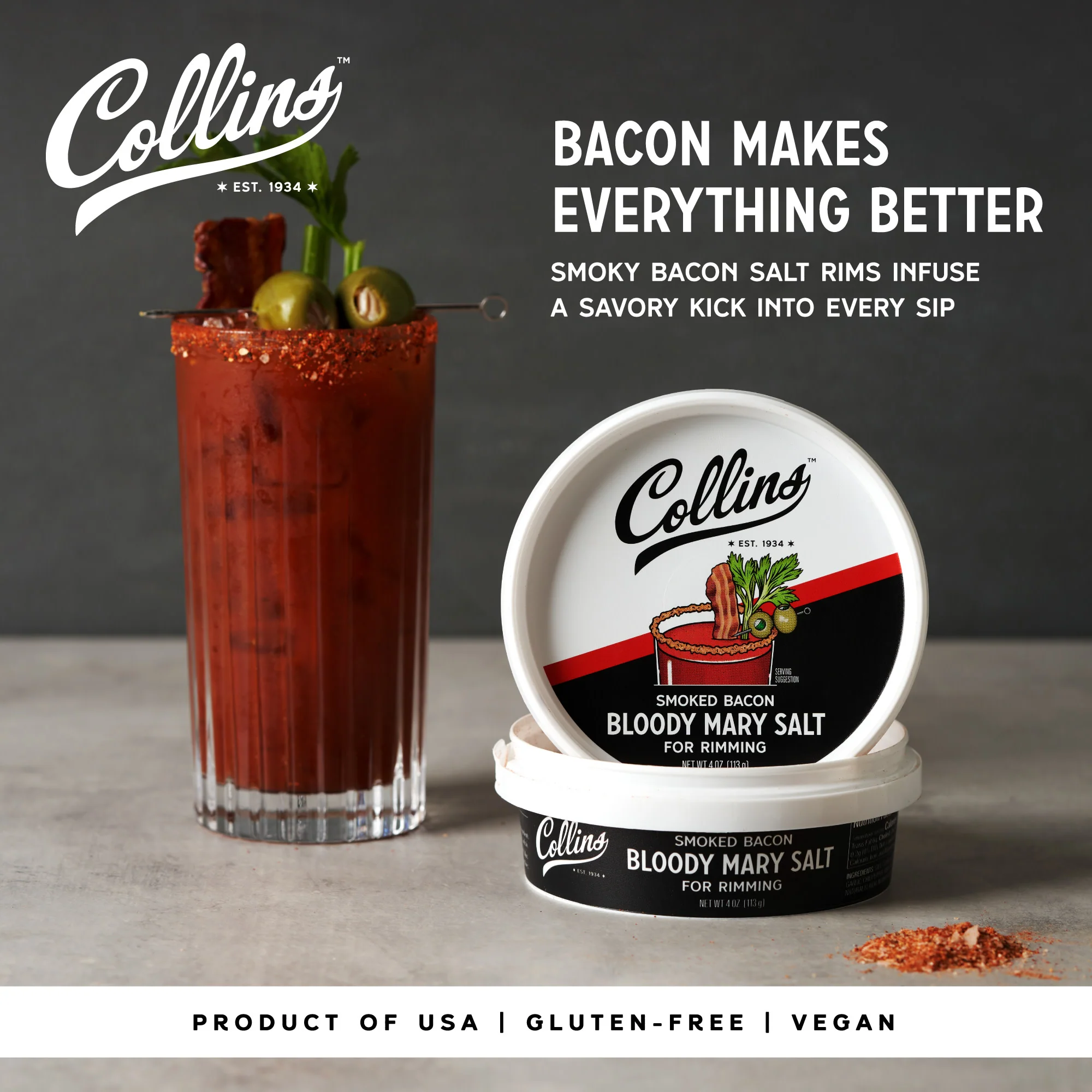 Smoked Bacon Bloody Mary Salt, 4 oz - Image 4