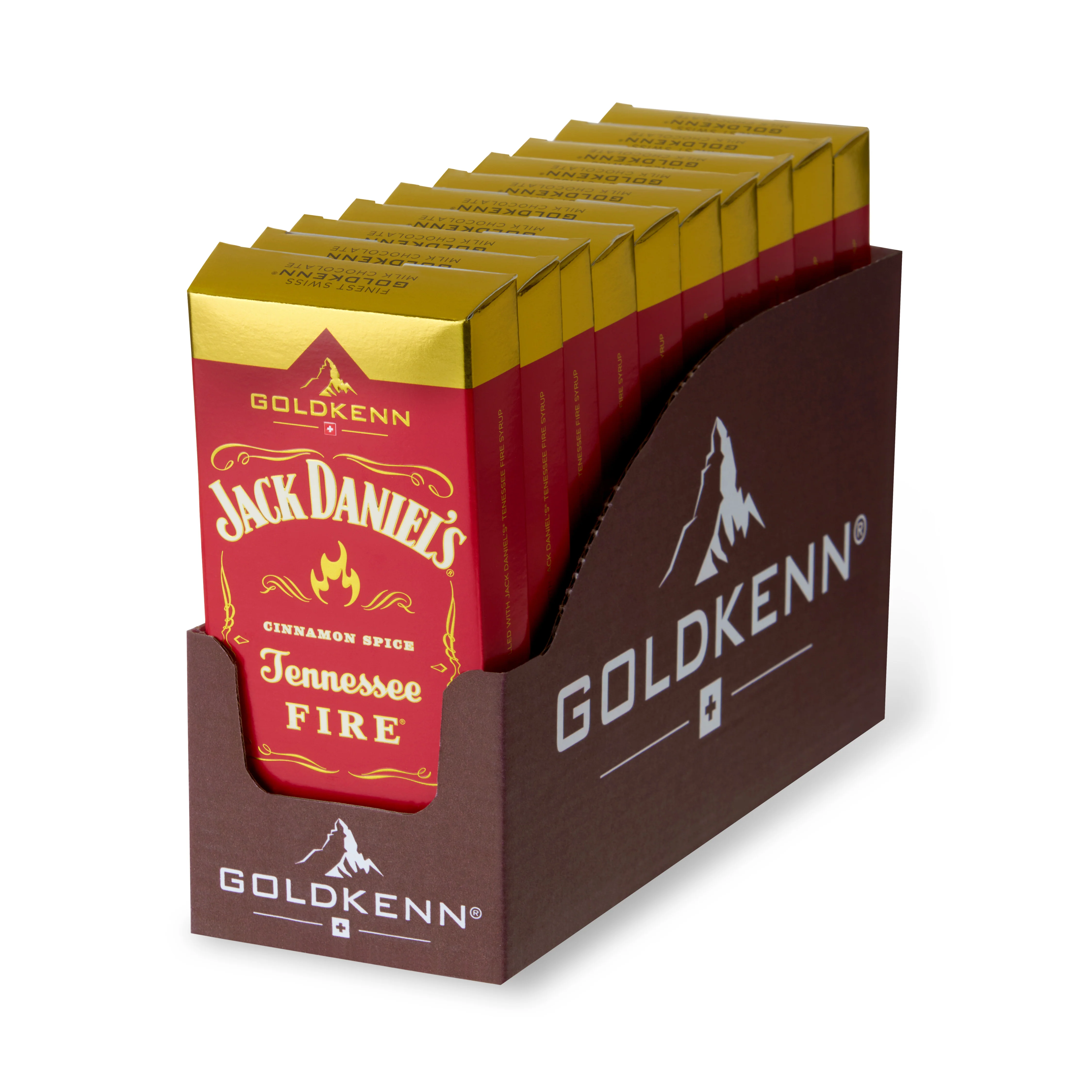 Jack Daniel's Fire Goldkenn Chocolate Bar, 3.5 oz - Image 3