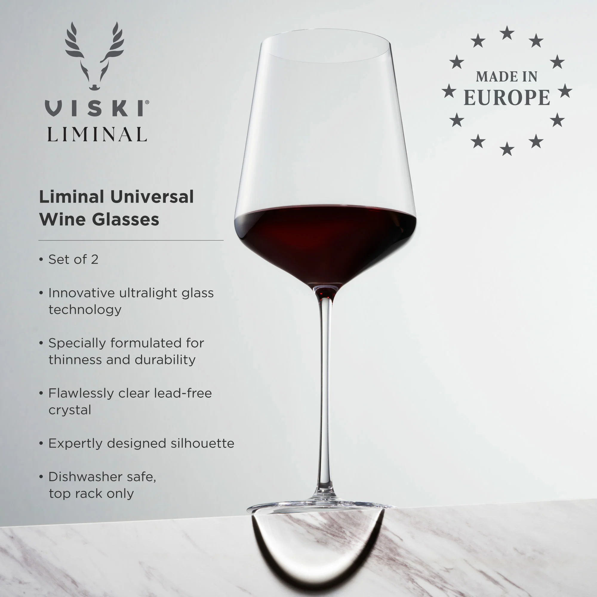 Reserve Liminal Universal Wine Glasses, Set of 2 - Image 6