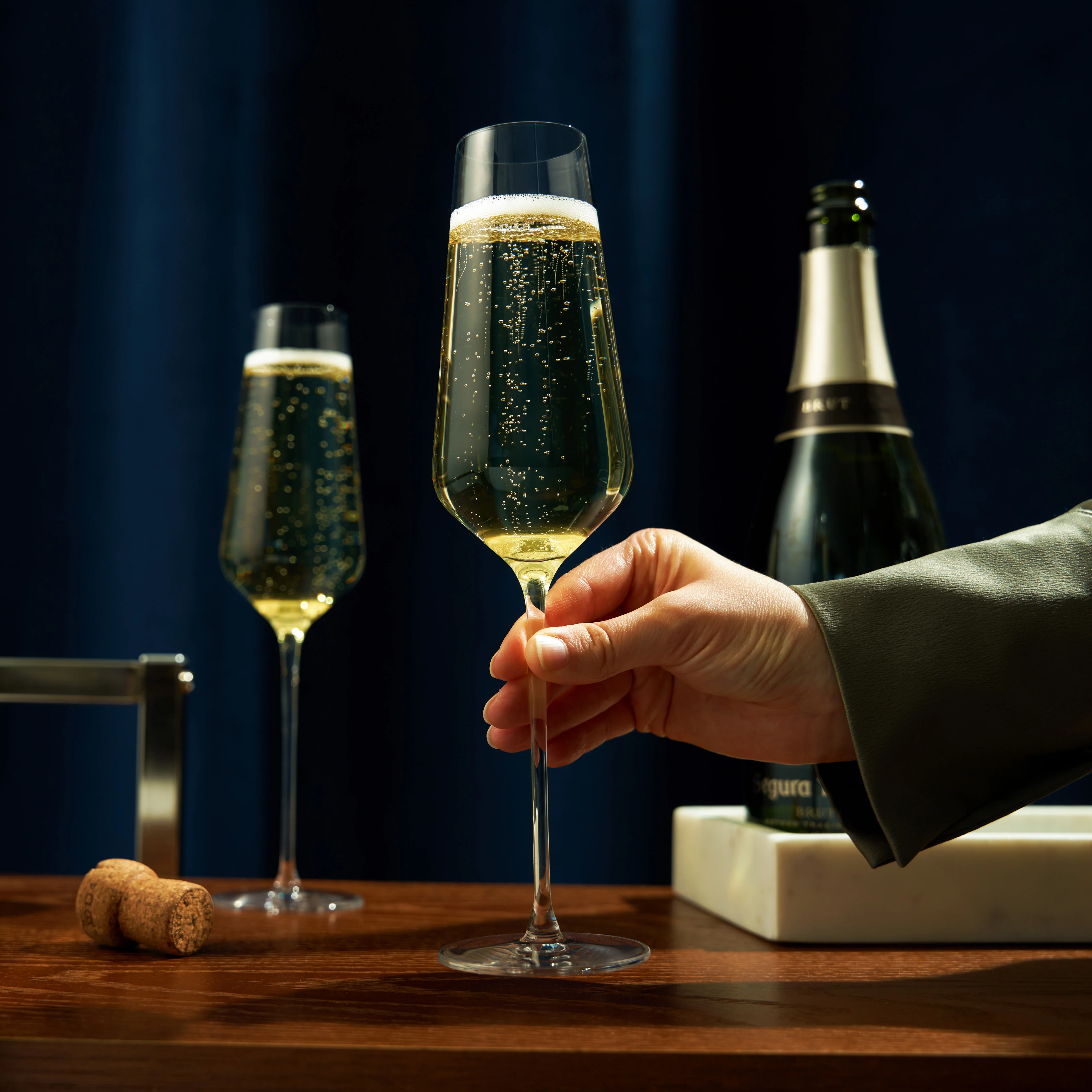 Reserve Liminal Champagne Flutes, Set of 2 - Image 4
