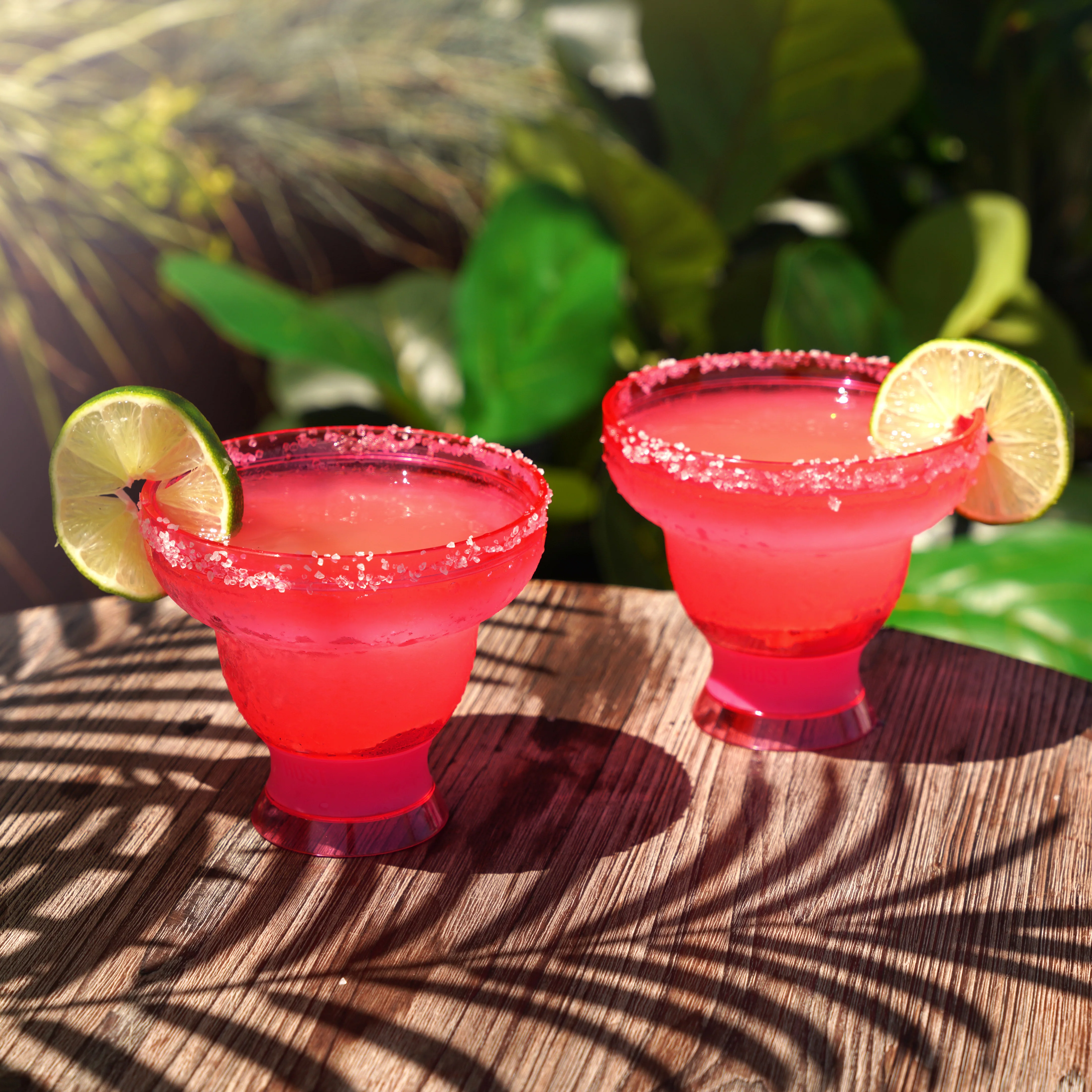 Margarita FREEZE Cooling Cup in Punch Pink, Set of 2 - Image 5