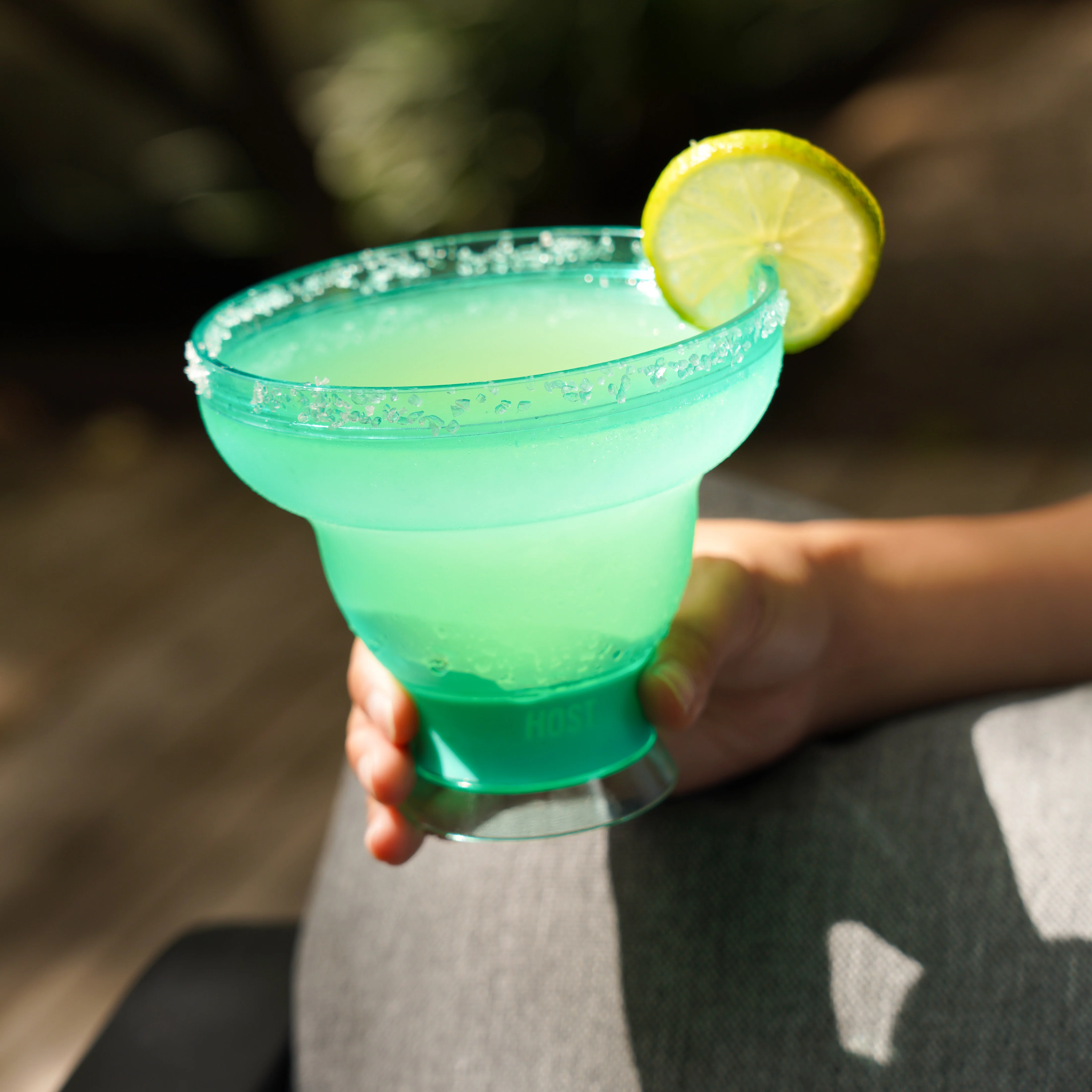 Margarita FREEZE Cooling Cup in Aqua, Set of 2 - Image 5