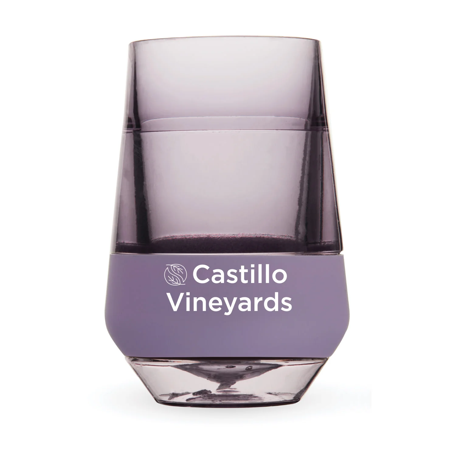 Wine FREEZE XL Cooling Cup in Deep Lilac, Set of 2 - Image 4