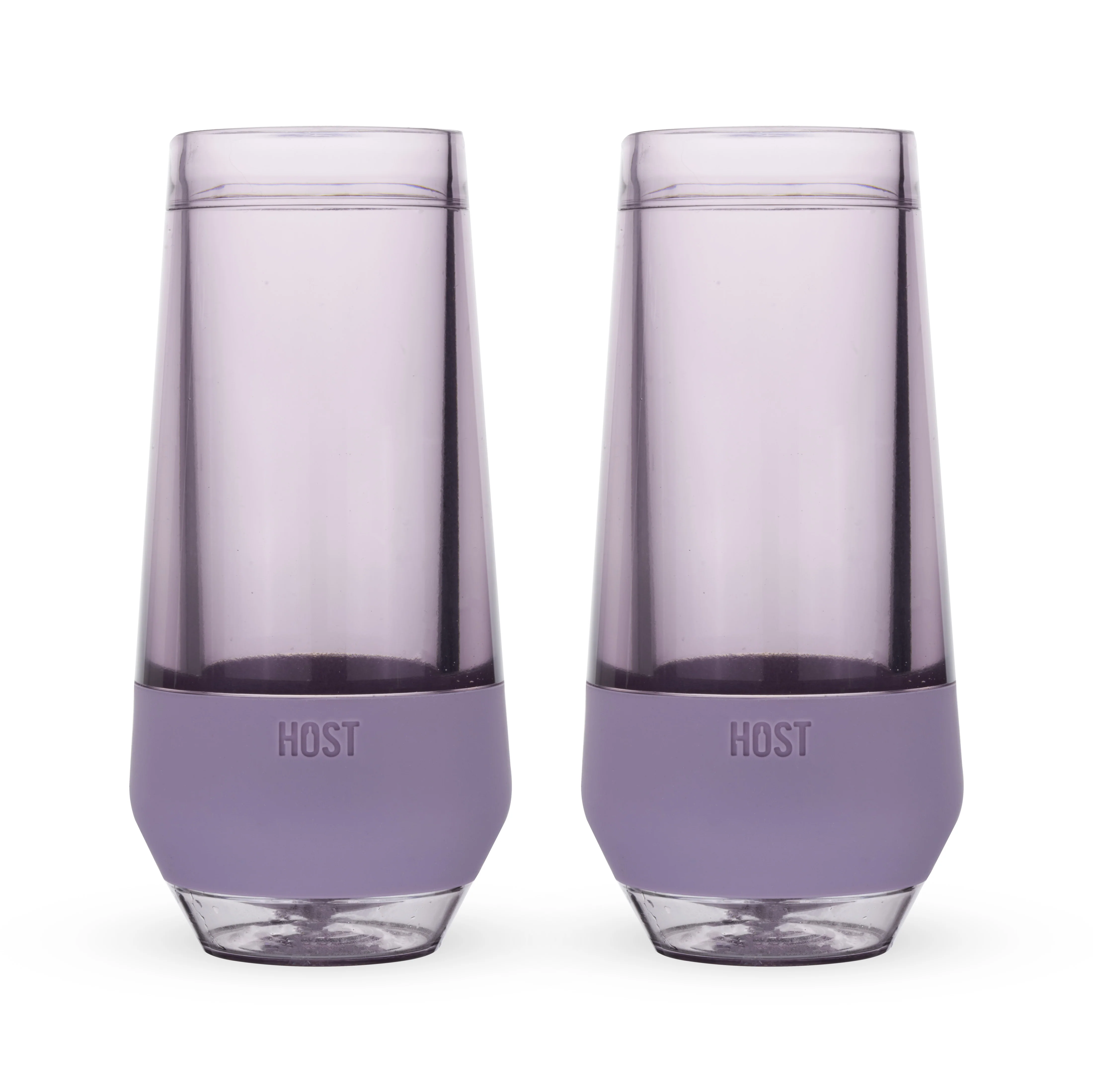 Champagne FREEZE Cooling Cup in Deep Lilac, Set of 2 - Image 3