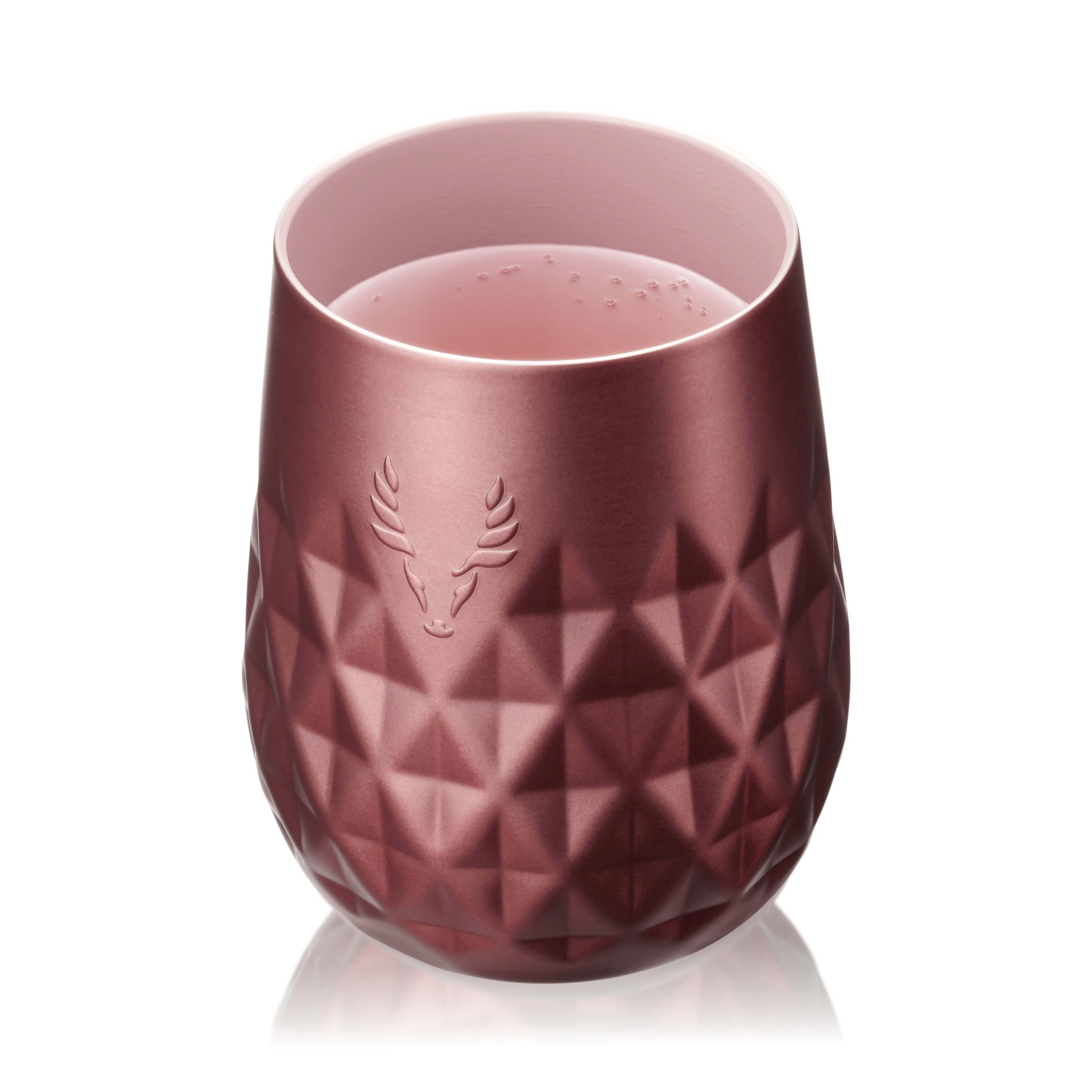 Paragon Stainless Steel Wine Tumbler in Vintage Rose - Image 3