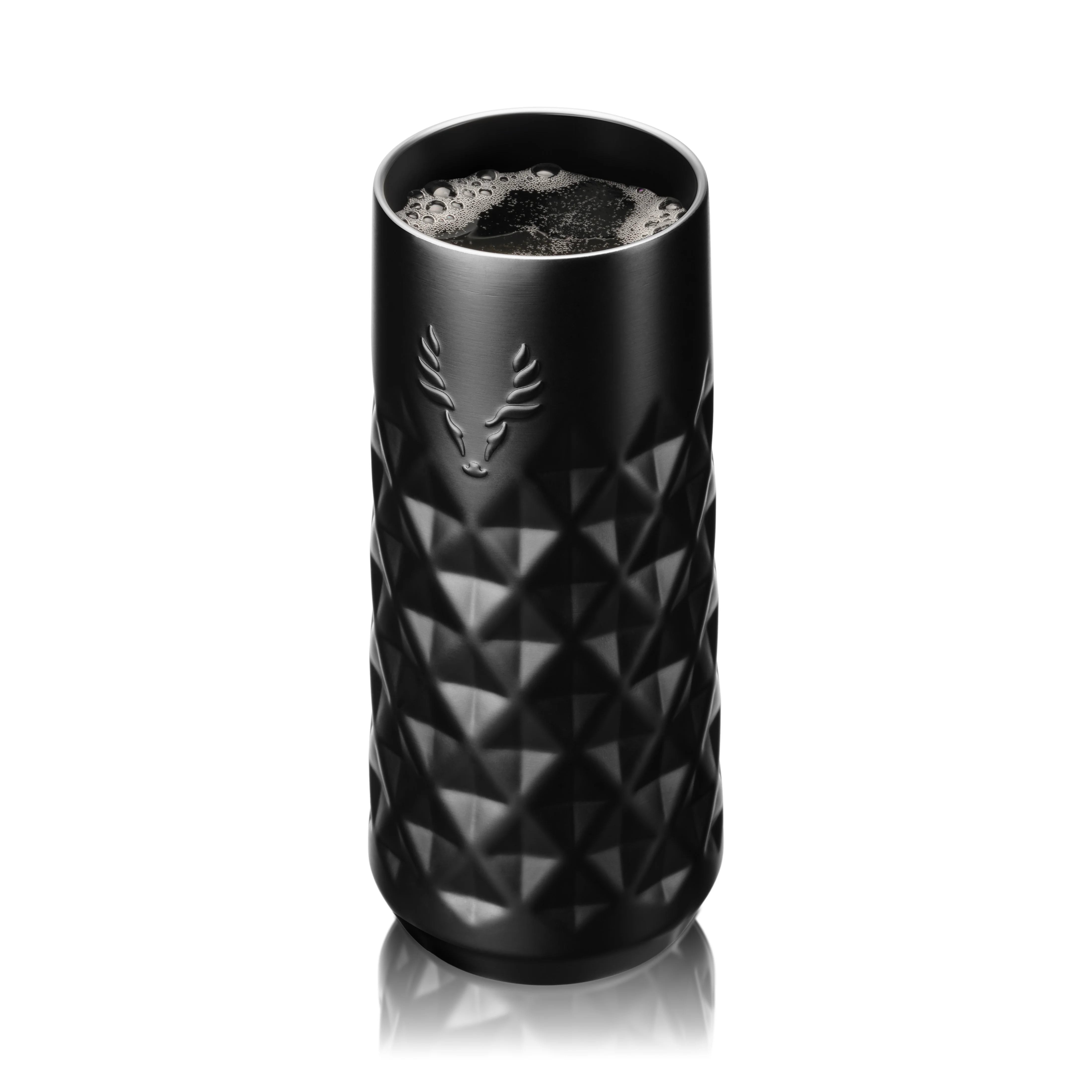 Paragon Stainless Steel Champagne Flute in Obsidian - Image 3