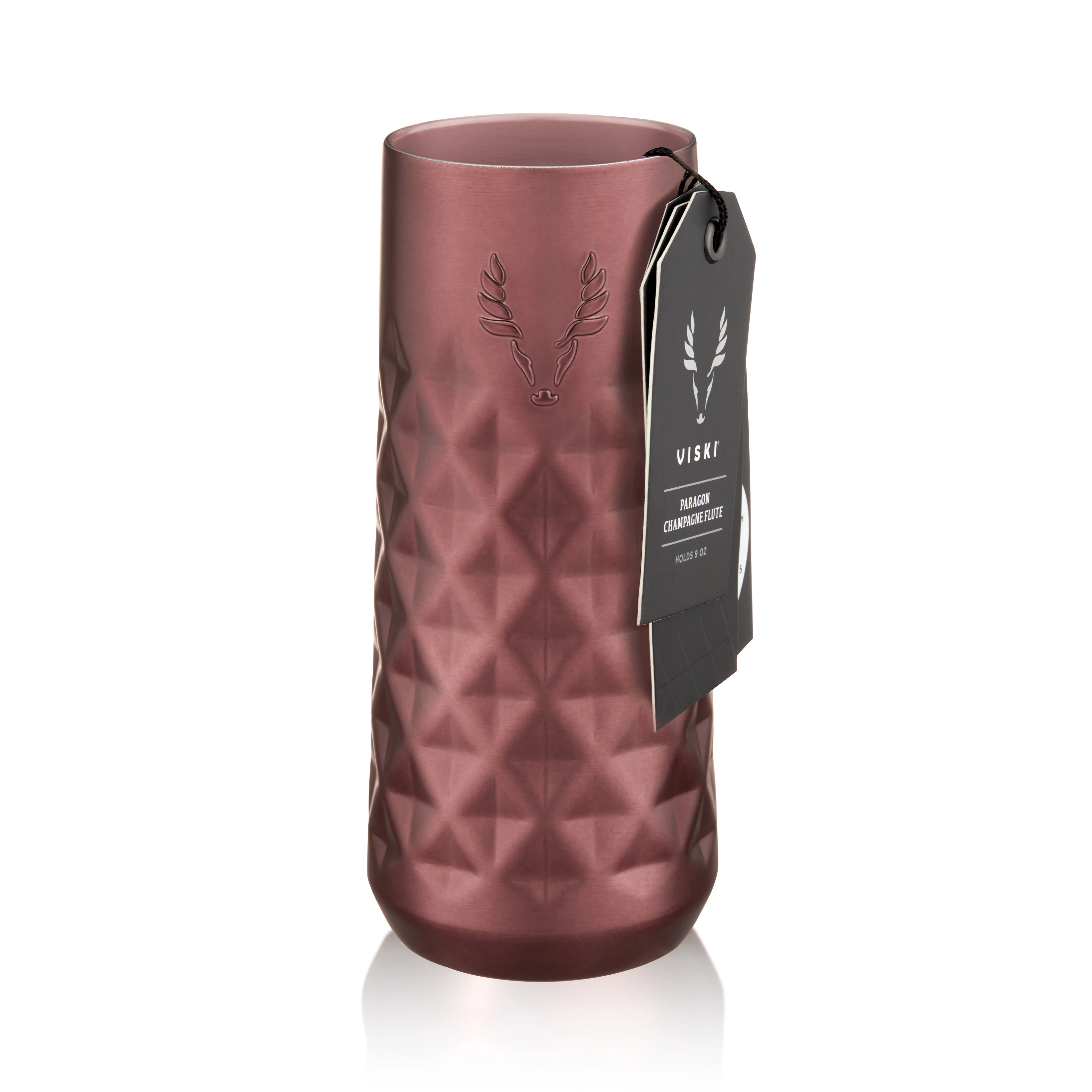 Paragon Stainless Steel Champagne Flute in Vintage Rose - Image 2