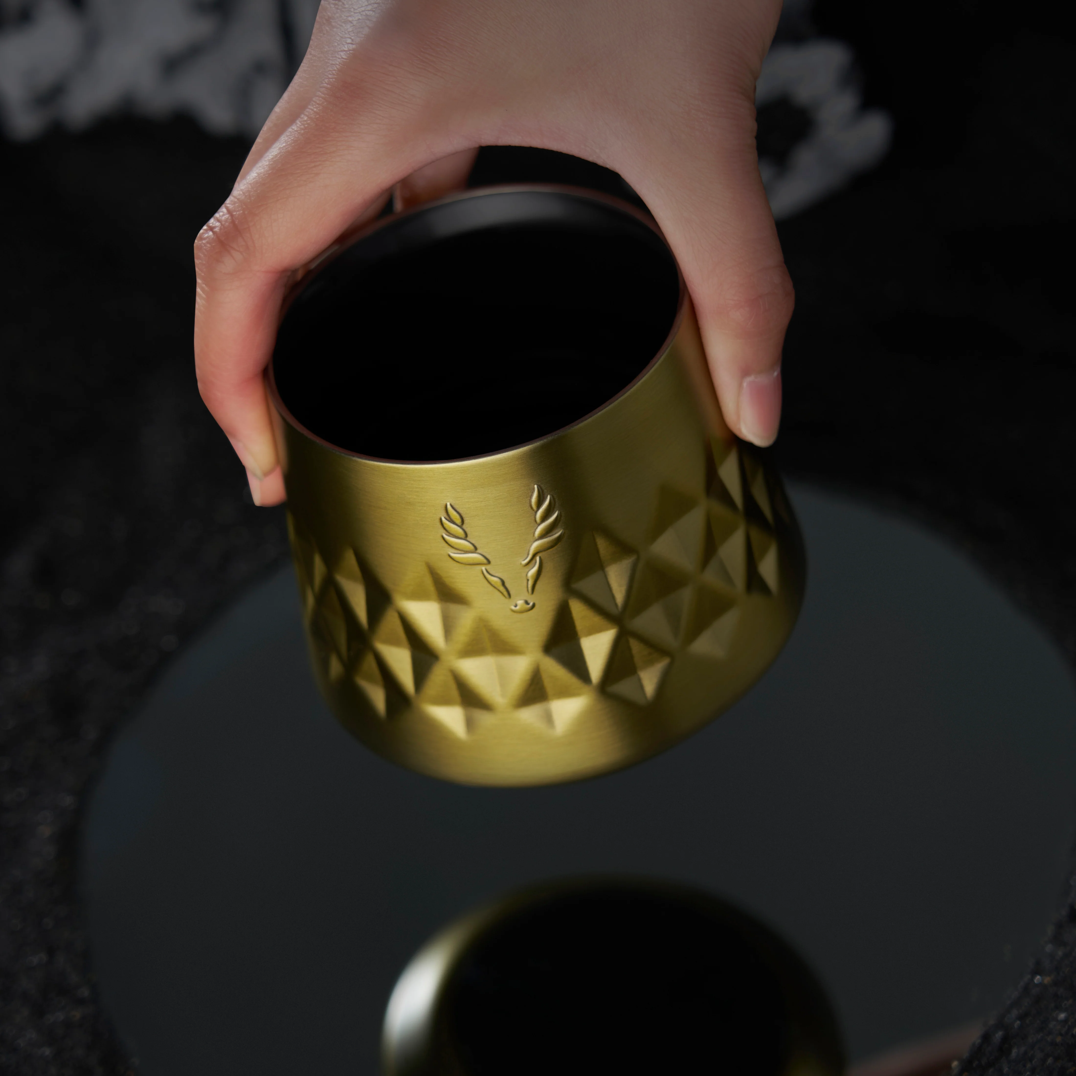 Paragon Stainless Steel Whiskey Taster in Gold - Image 6