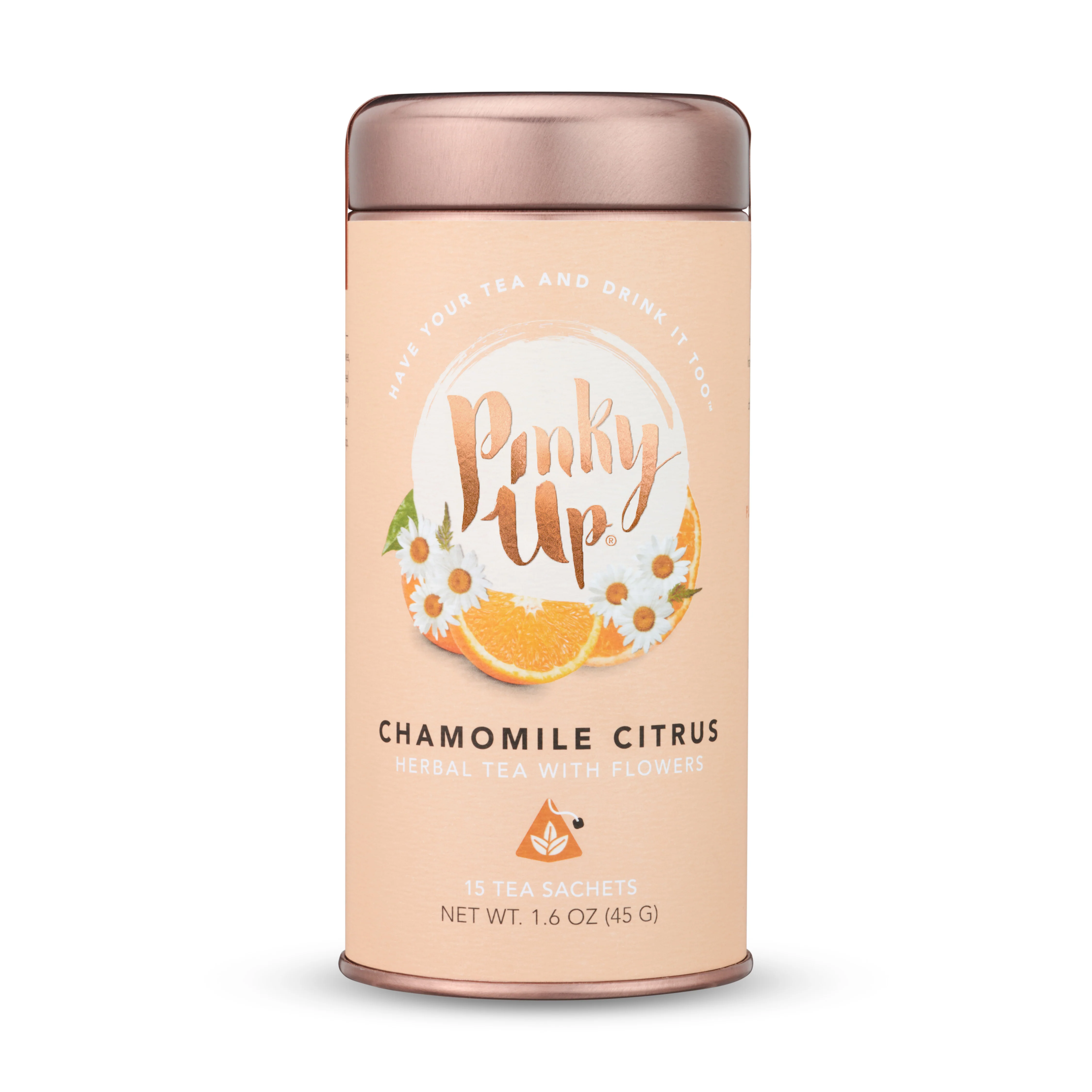 Chamomile Citrus Herbal Tea, 15 Sachets