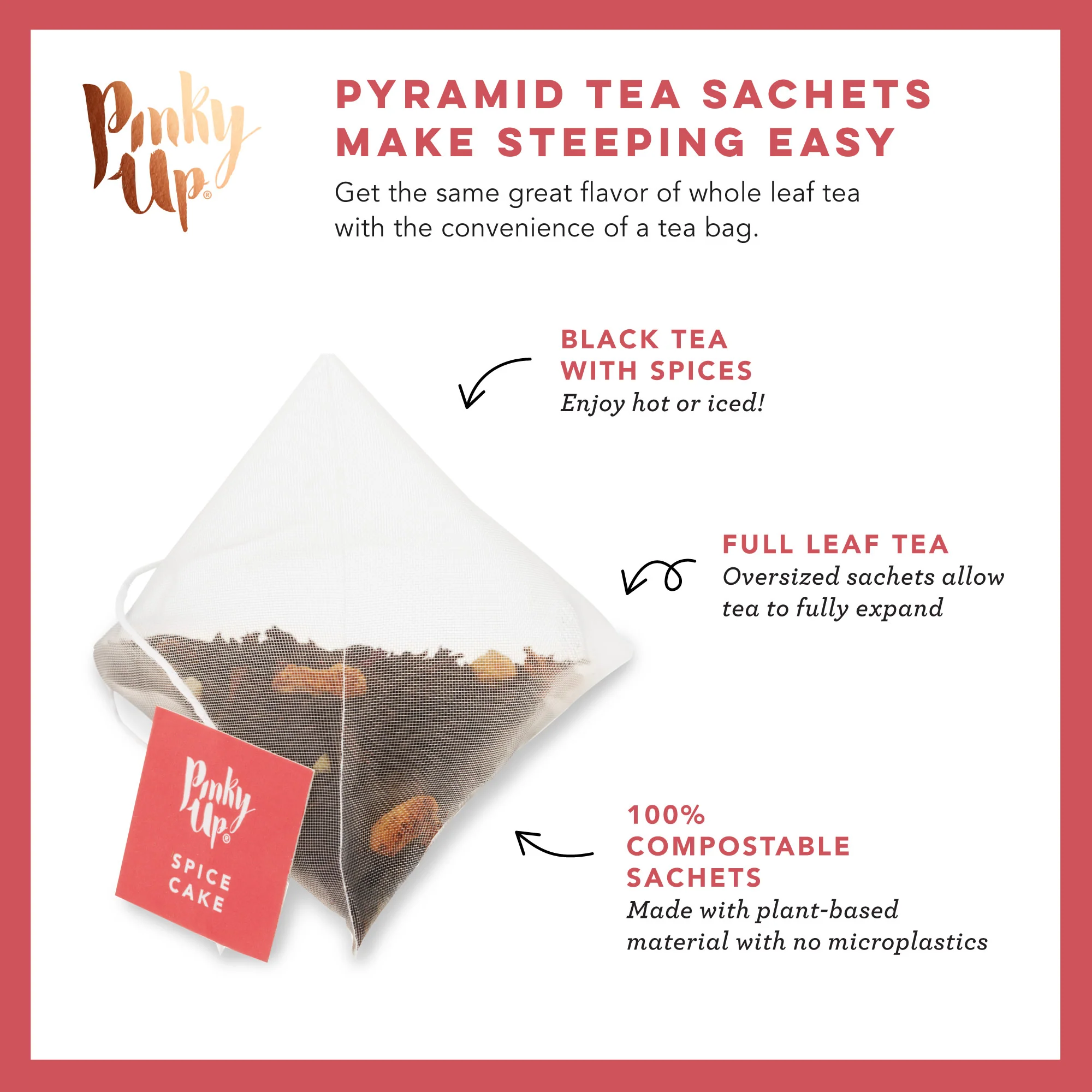 Spice Cake Black Tea, 15 Sachets - Image 6