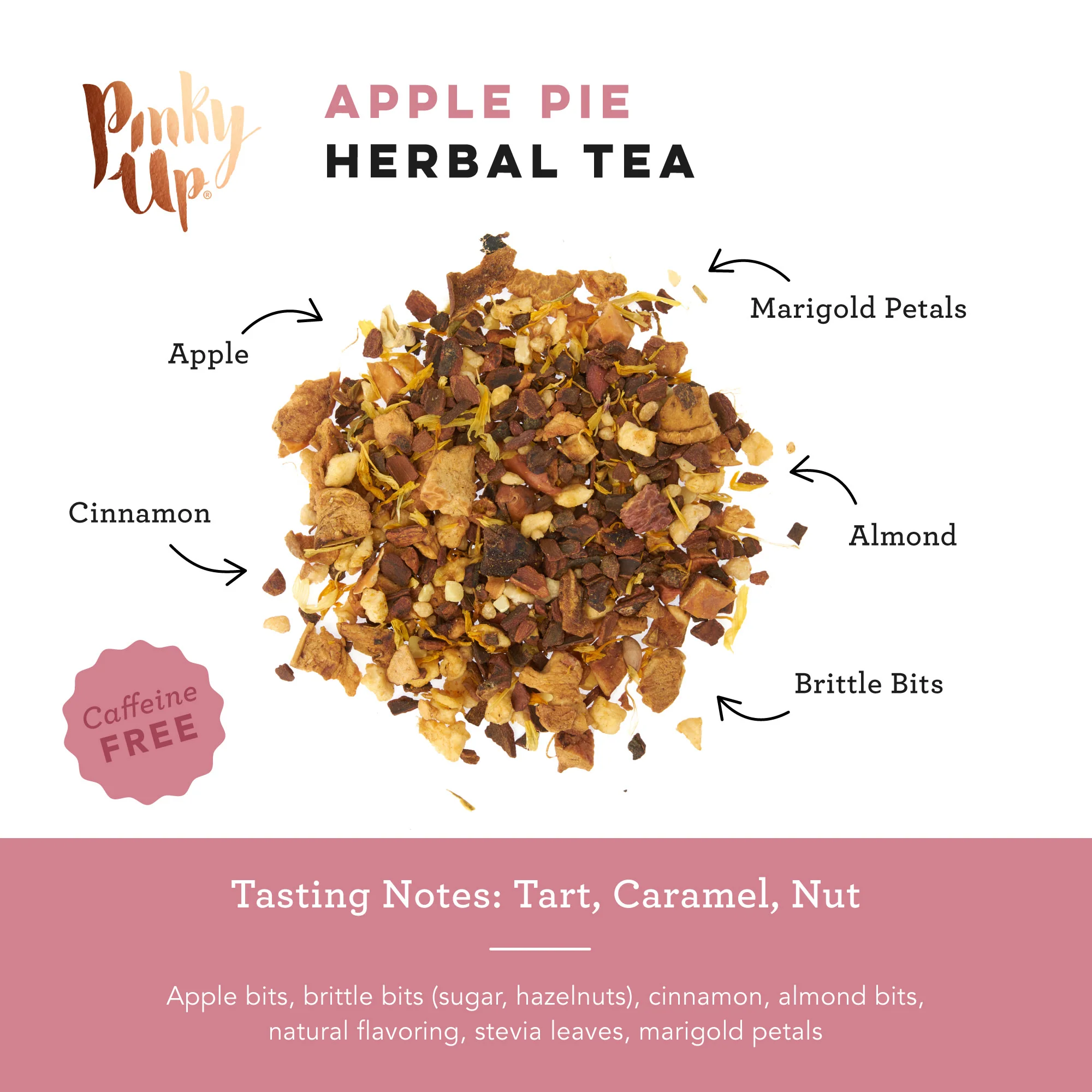 Apple Pie Herbal Tea, 15 Sachets - Image 5