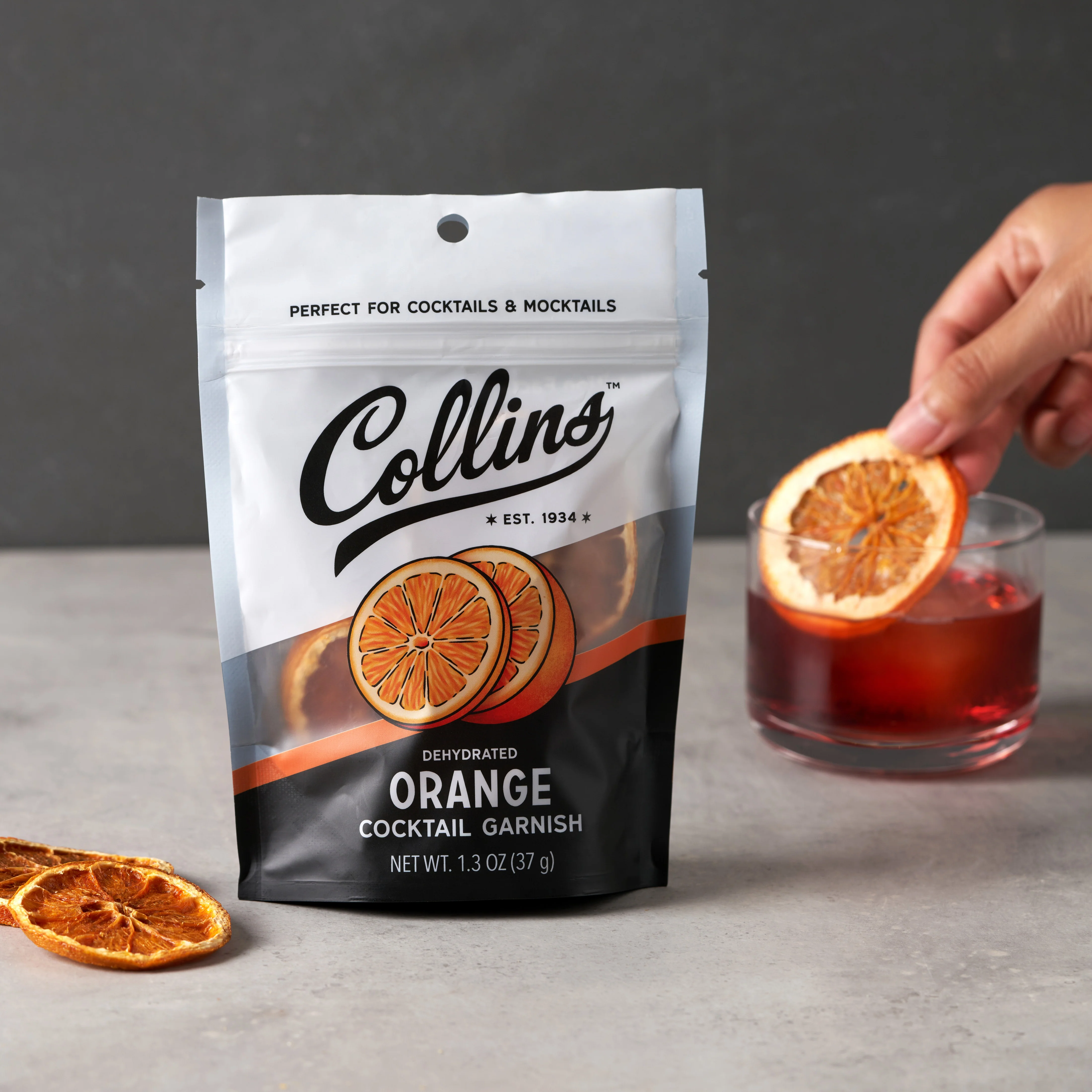 Dehydrated Orange Cocktail Garnish, 1.3 oz - Image 3