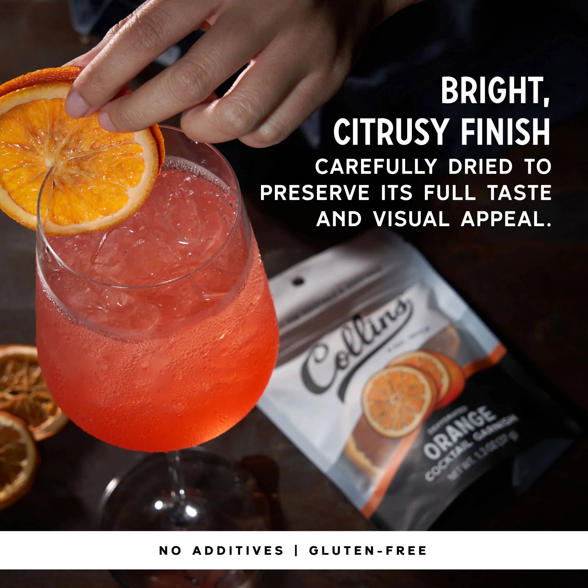Dehydrated Orange Cocktail Garnish, 1.3 oz - Image 4