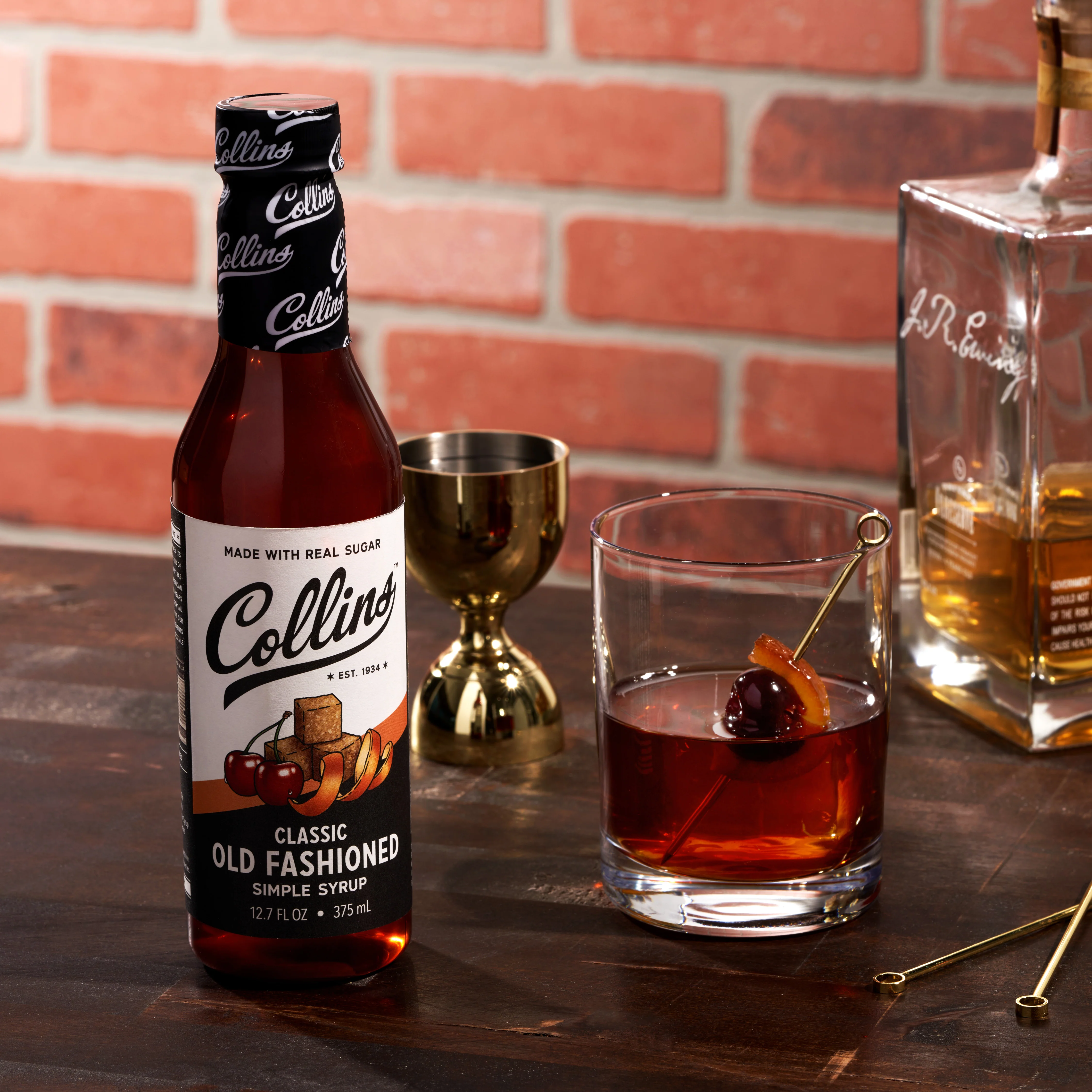 Classic Old Fashioned Simple Syrup, 12.7 oz - Image 2