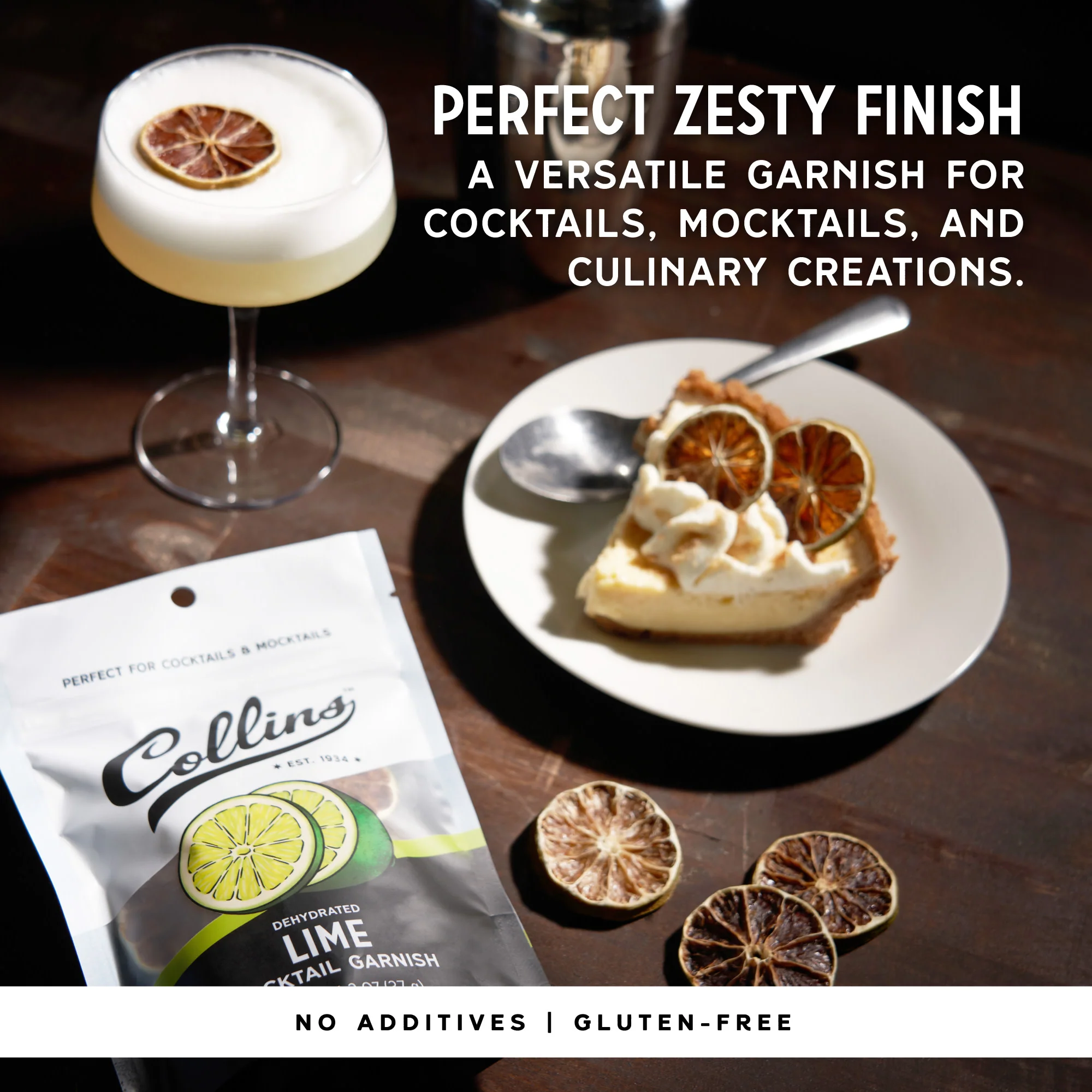 Dehydrated Lime Cocktail Garnish, 1.3 oz - Image 4