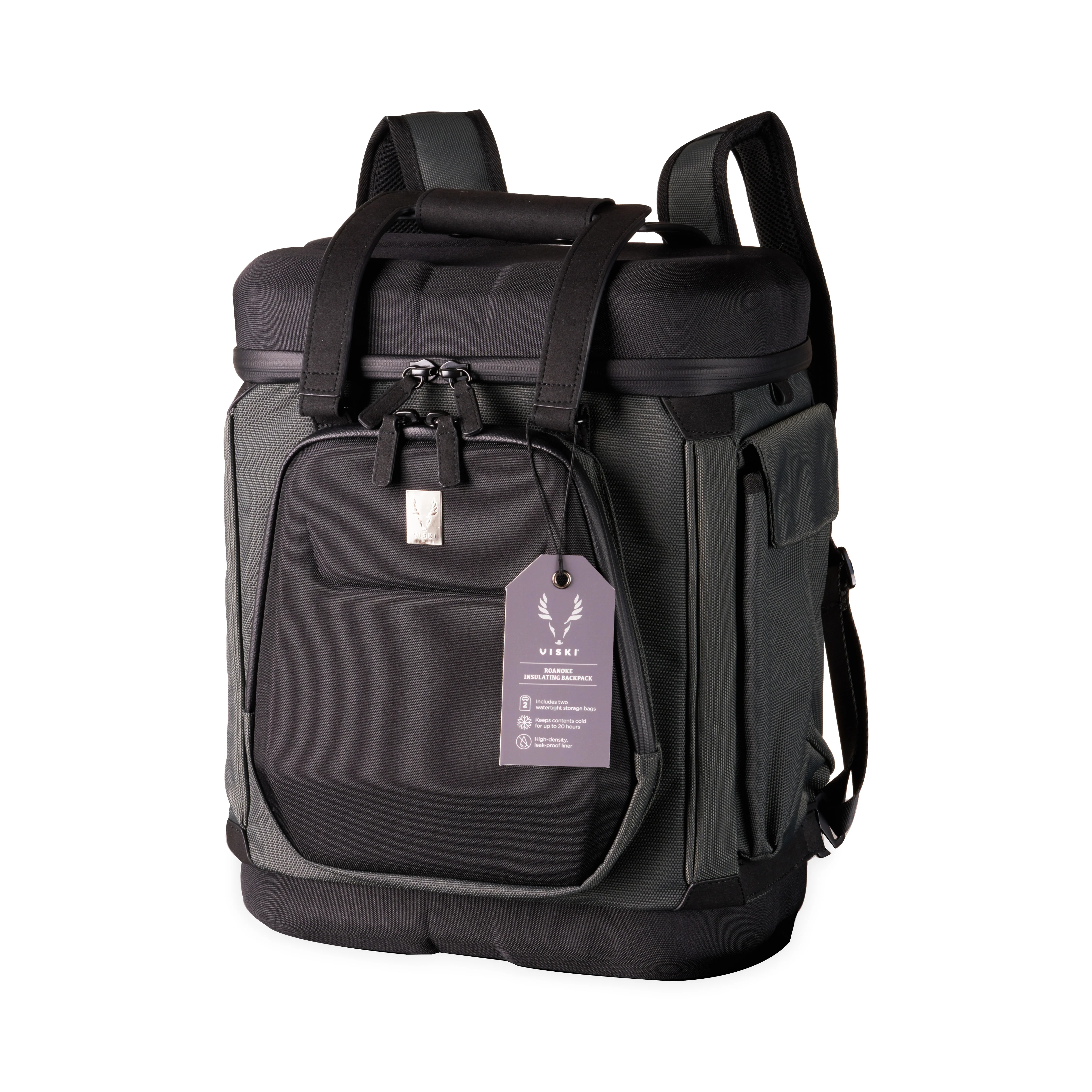 Roanoke Insulating Backpack in Black - Image 2