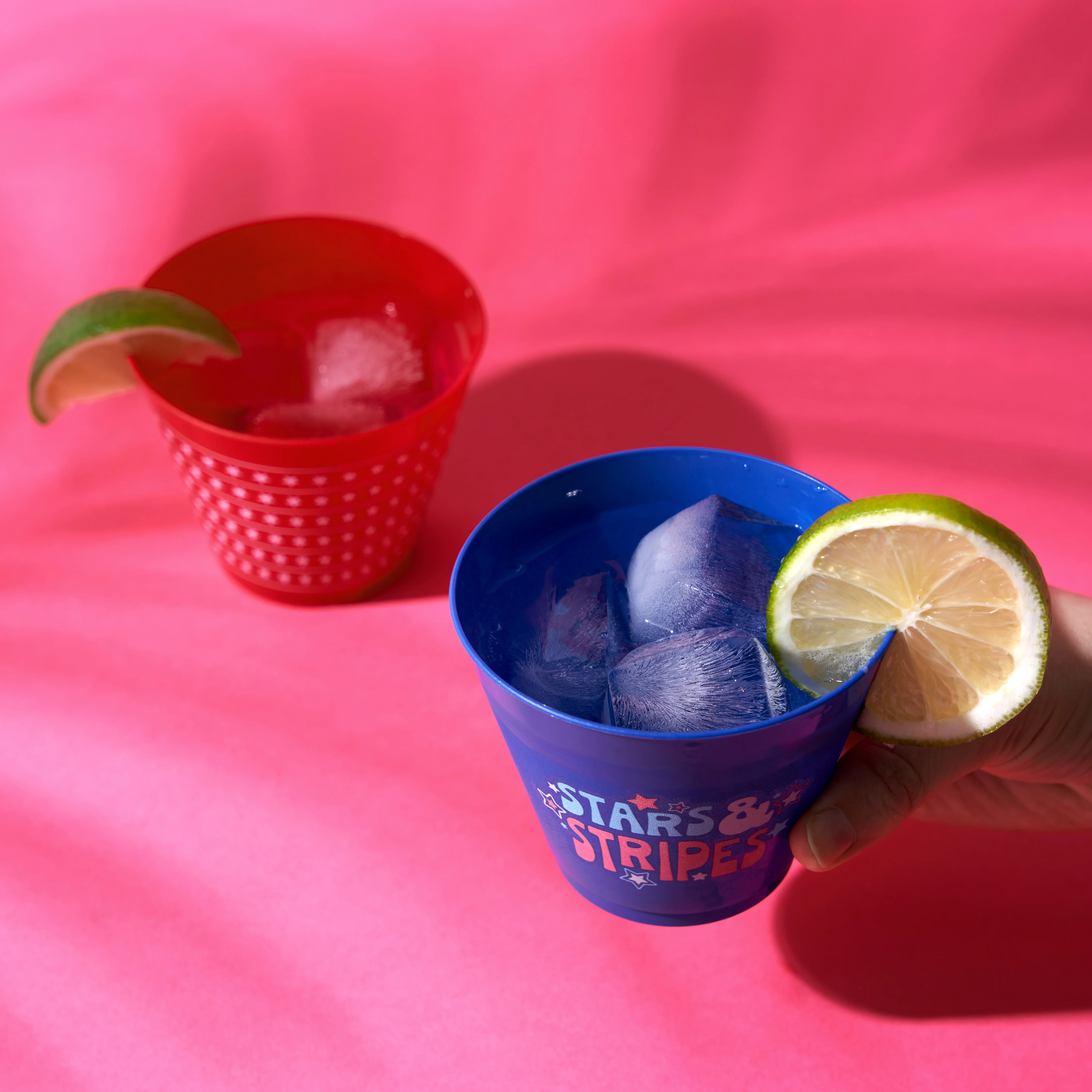 Stars and Stripes Frosted Cups, Set of 12 - Image 3