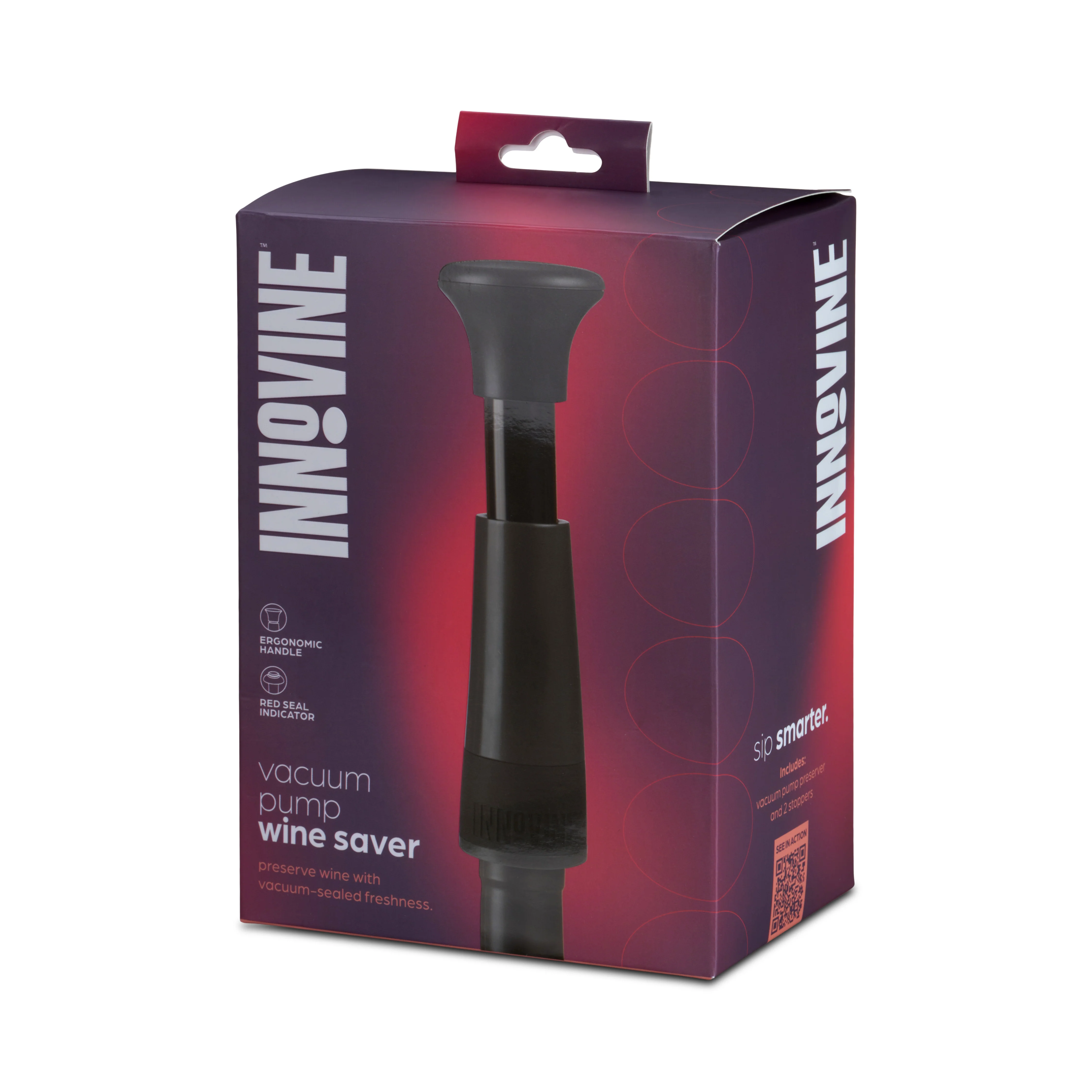 Vacuum Pump Wine Saver in Graphite - Image 2