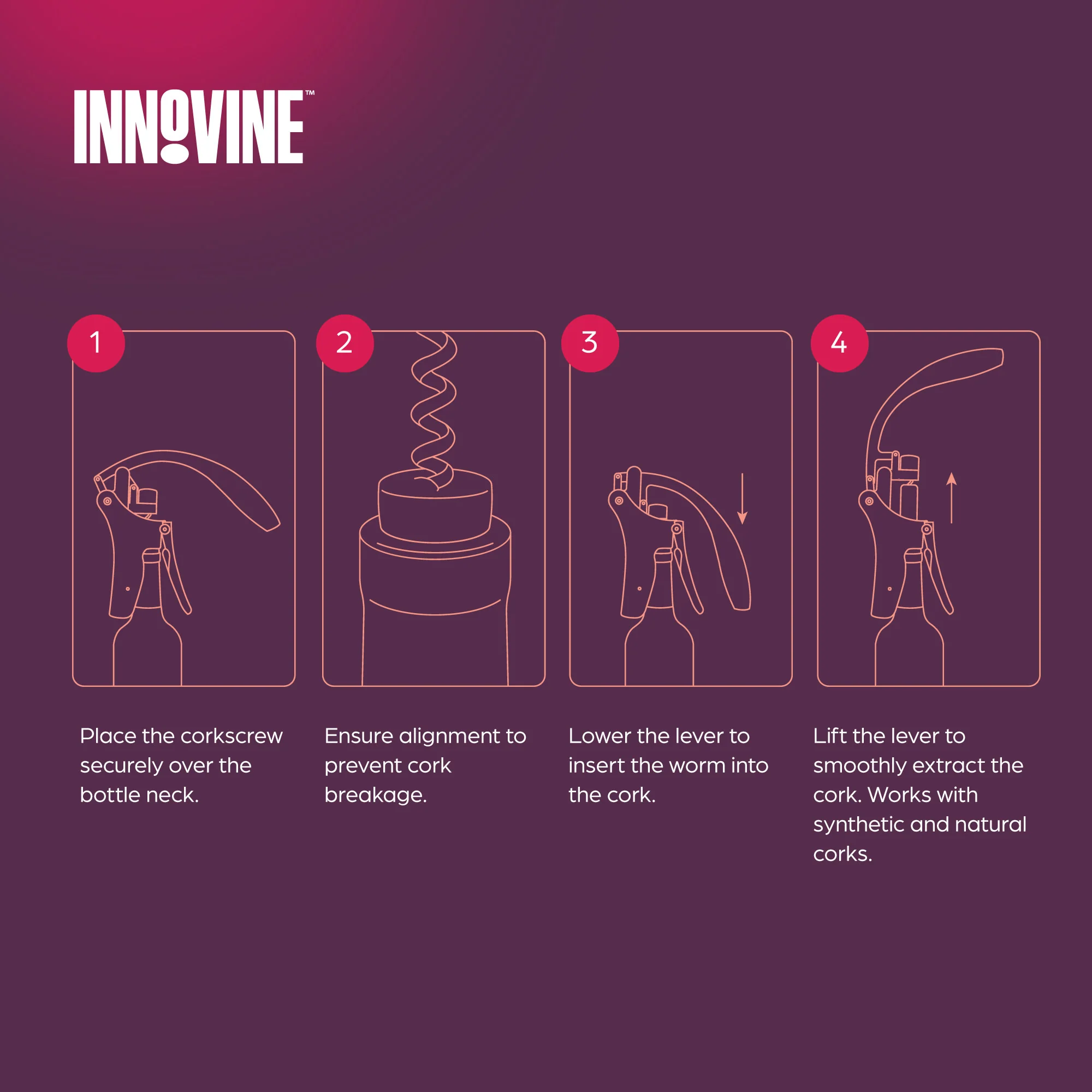Vertical Lever Corkscrew - Image 6