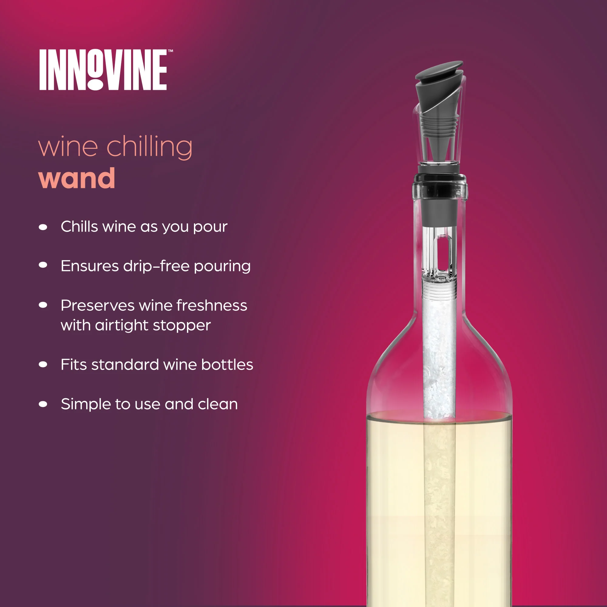 Wine Cooling Wand in Graphite - Image 4