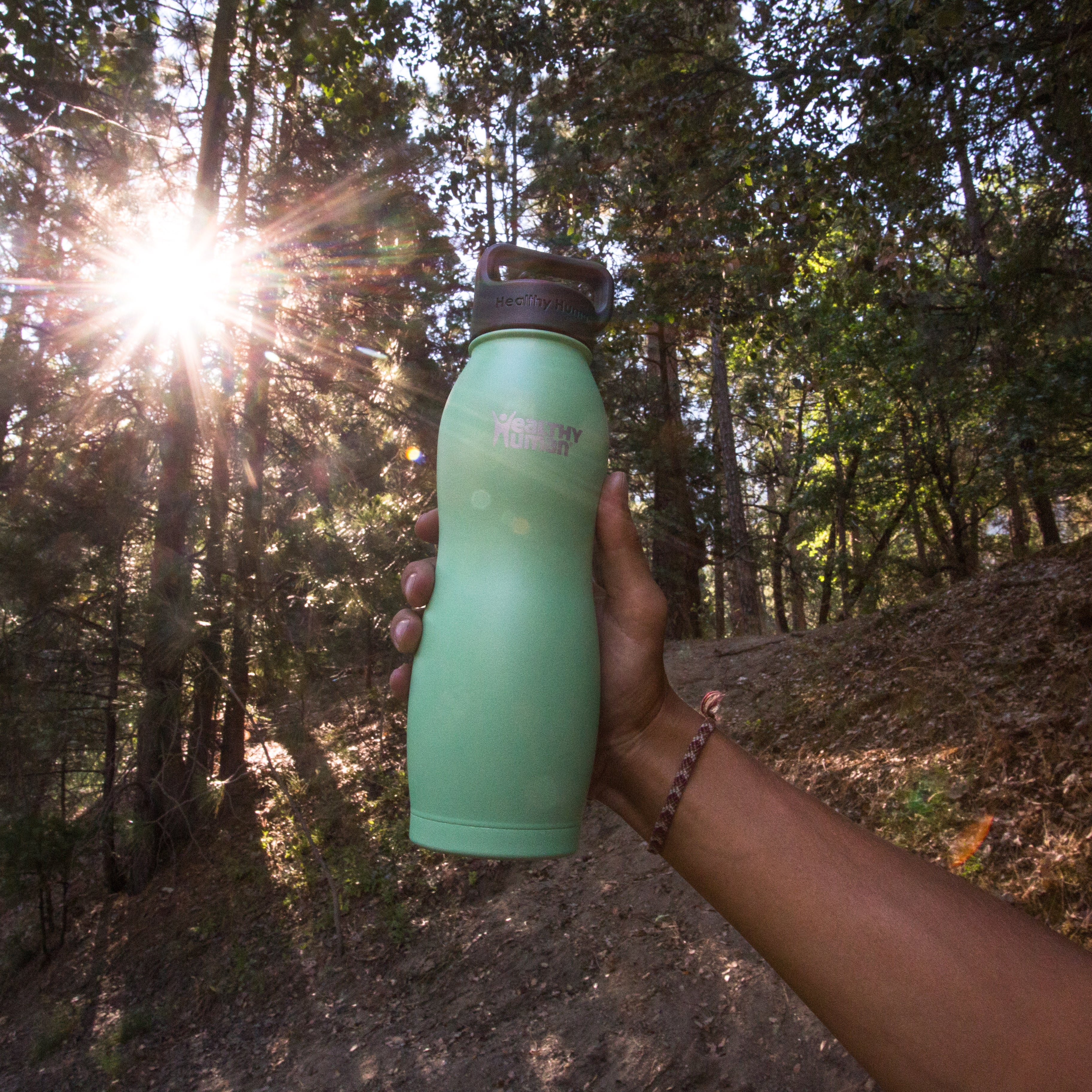 The Curve Water Bottle in Seamist, 21 oz - Image 3
