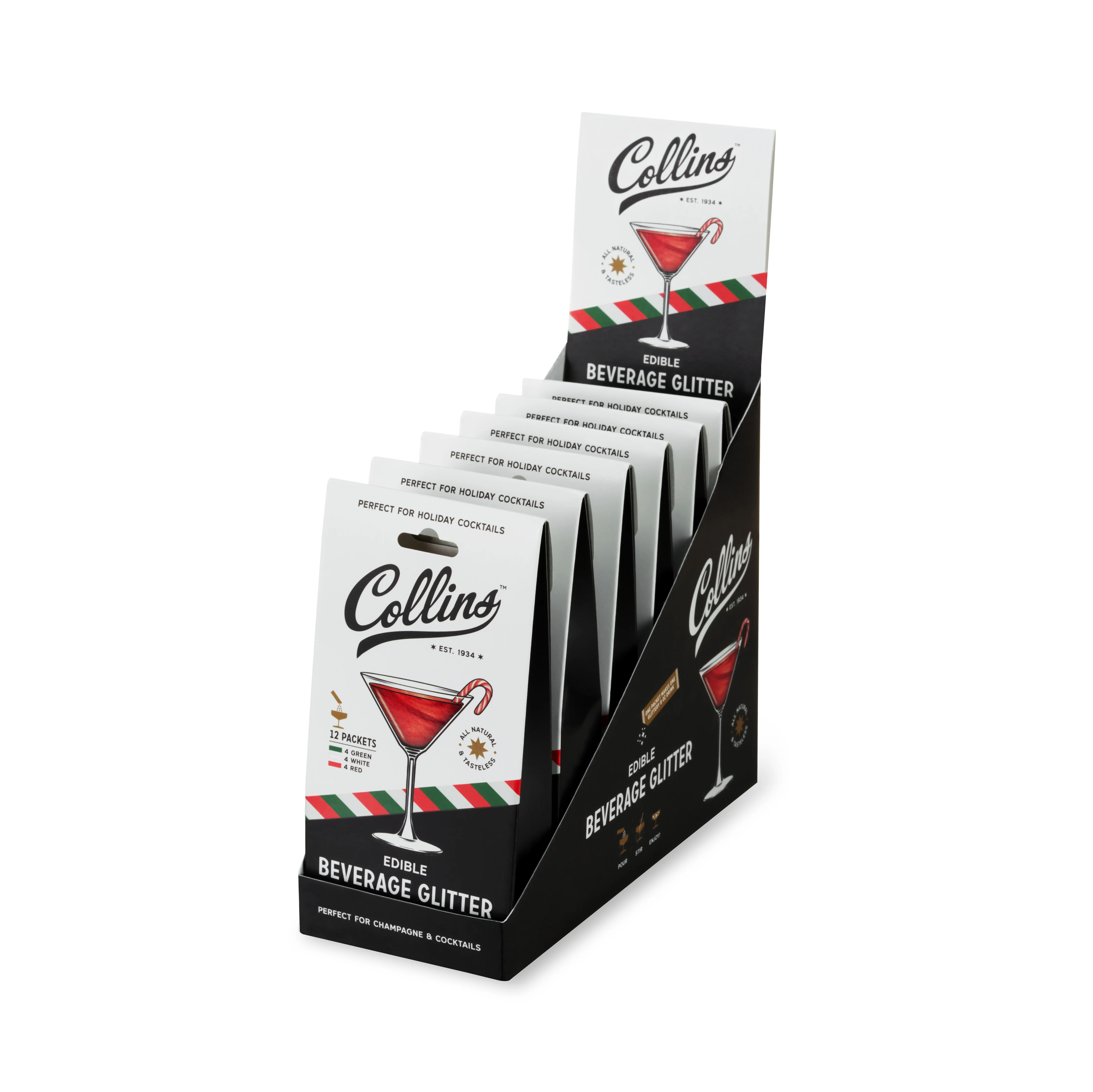 Cocktail Edible Glitter in Holiday Variety, 0.2 oz - Image 9