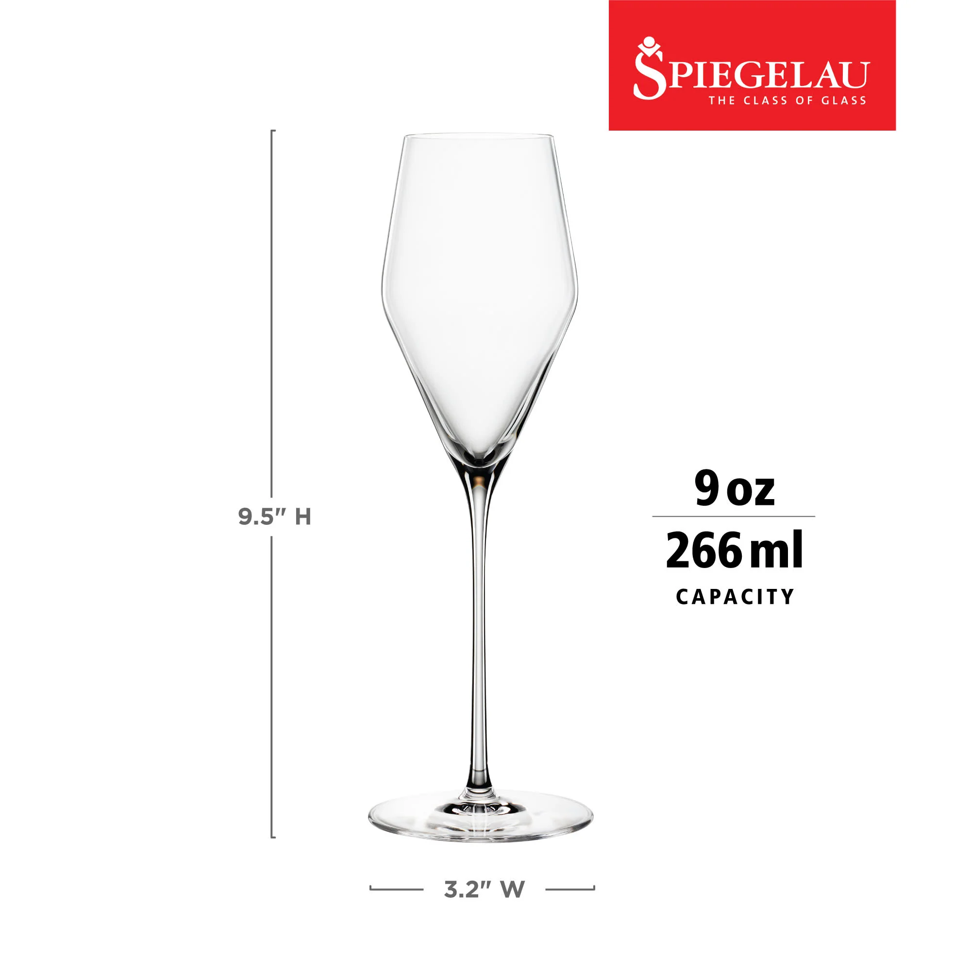 Definition Champagne Flute Glass, Set of 4 - Image 8