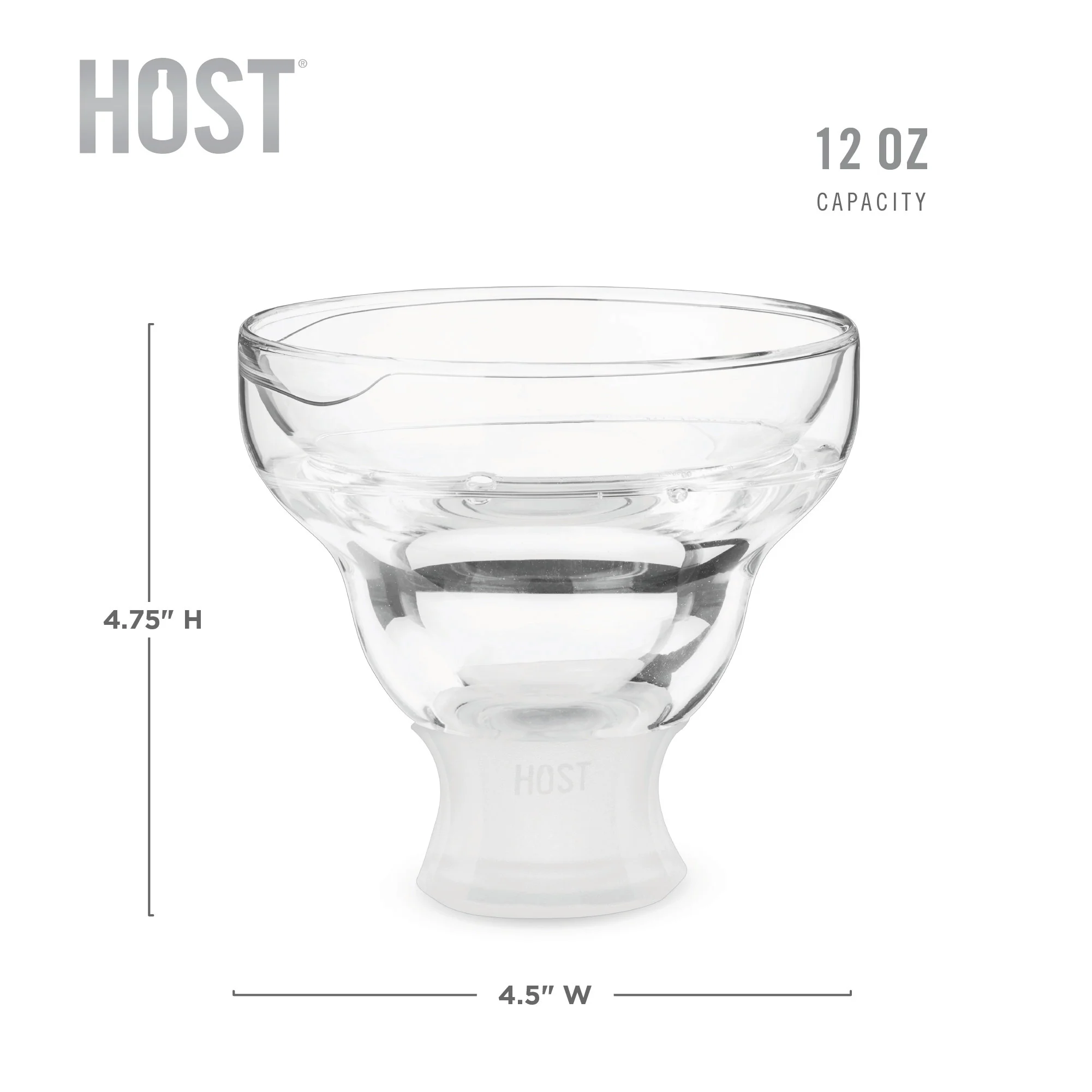 Glass FREEZE Margarita Cooling Cup, Set of 2 - Image 8