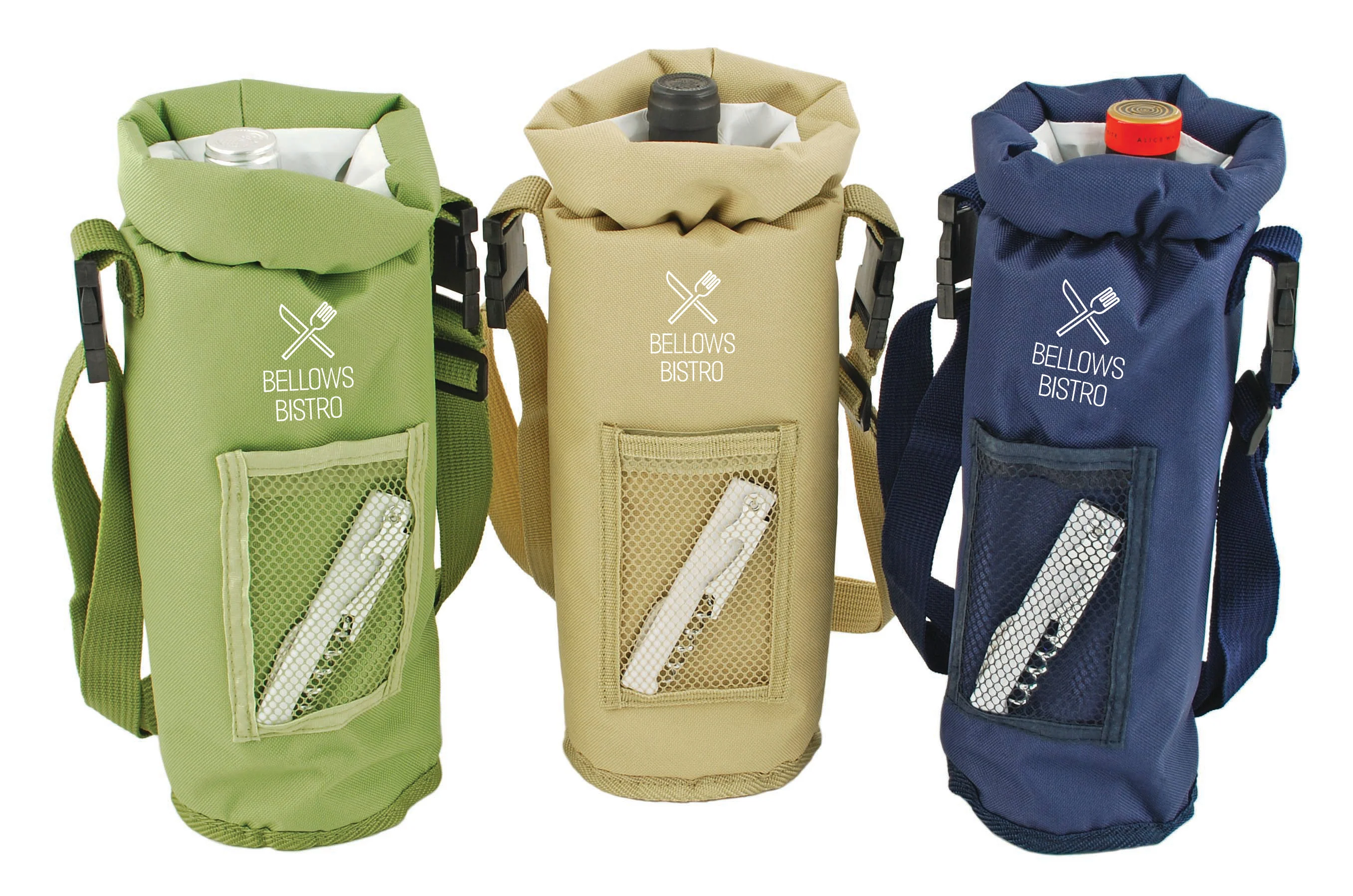 Grab & Go Insulated Bottle Carrier in Assorted Colors - Image 4