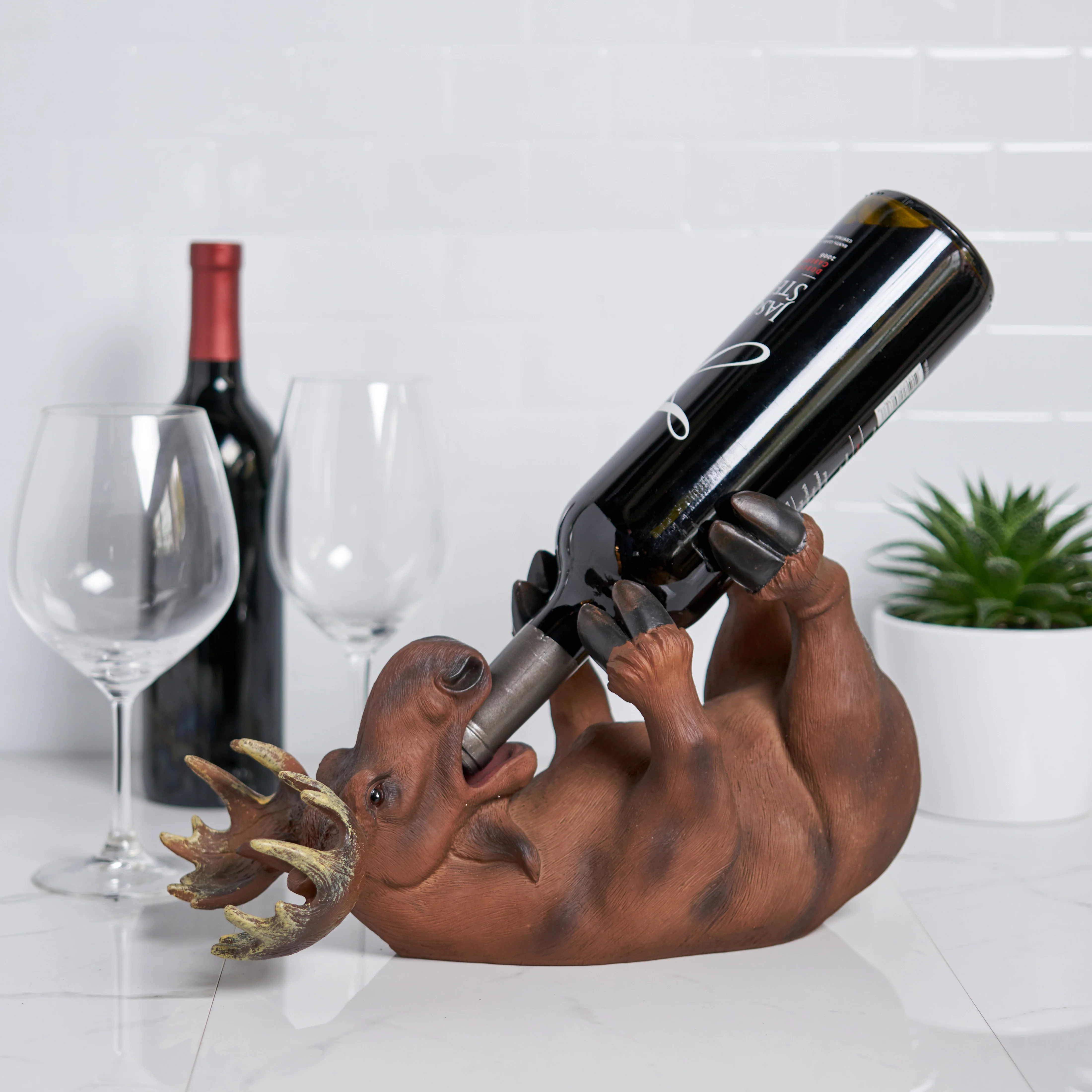 Mischievous Moose Bottle Holder - Image 3