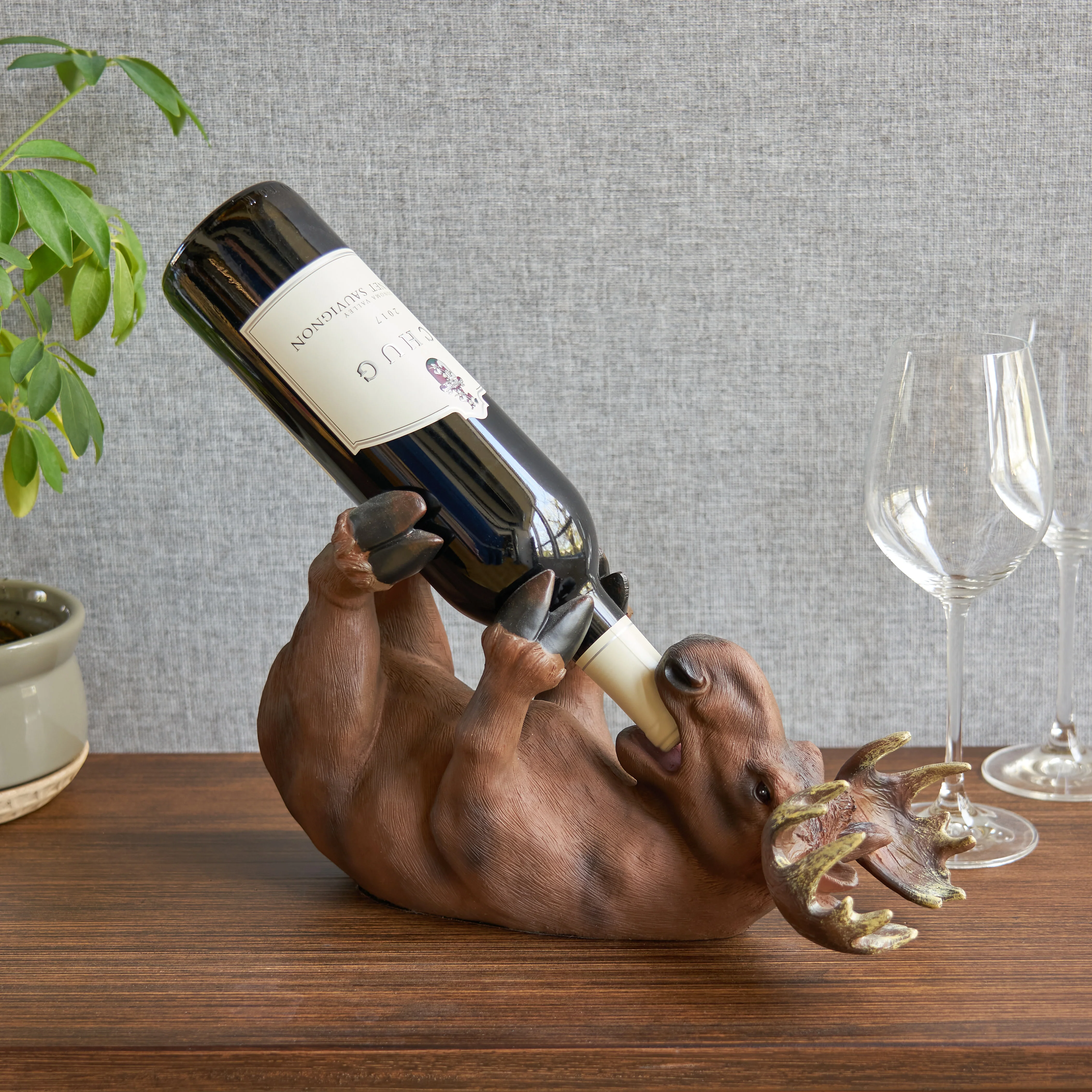 Mischievous Moose Bottle Holder - Image 4