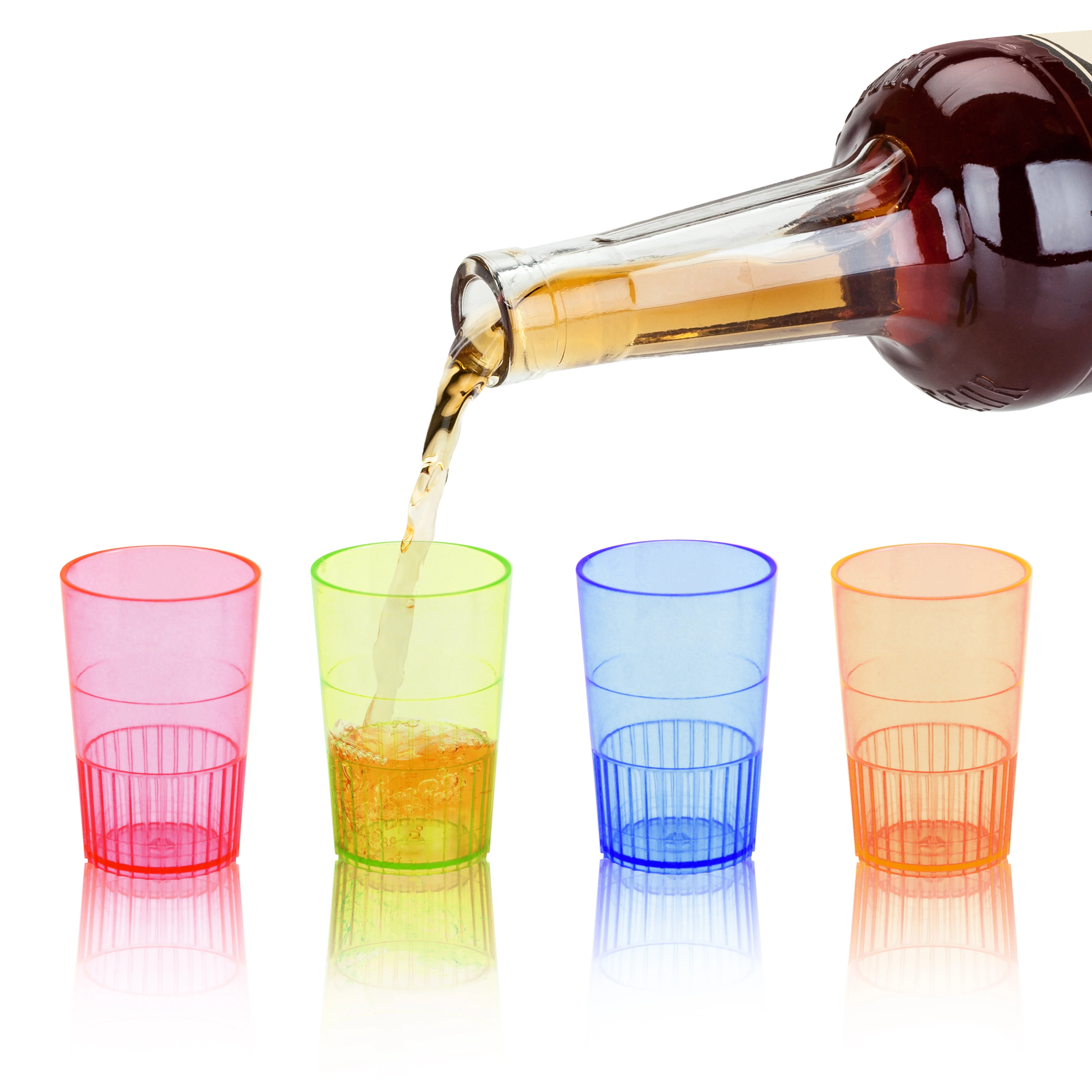 Savoy Party Shot Glasses, Set of 8 - Image 3