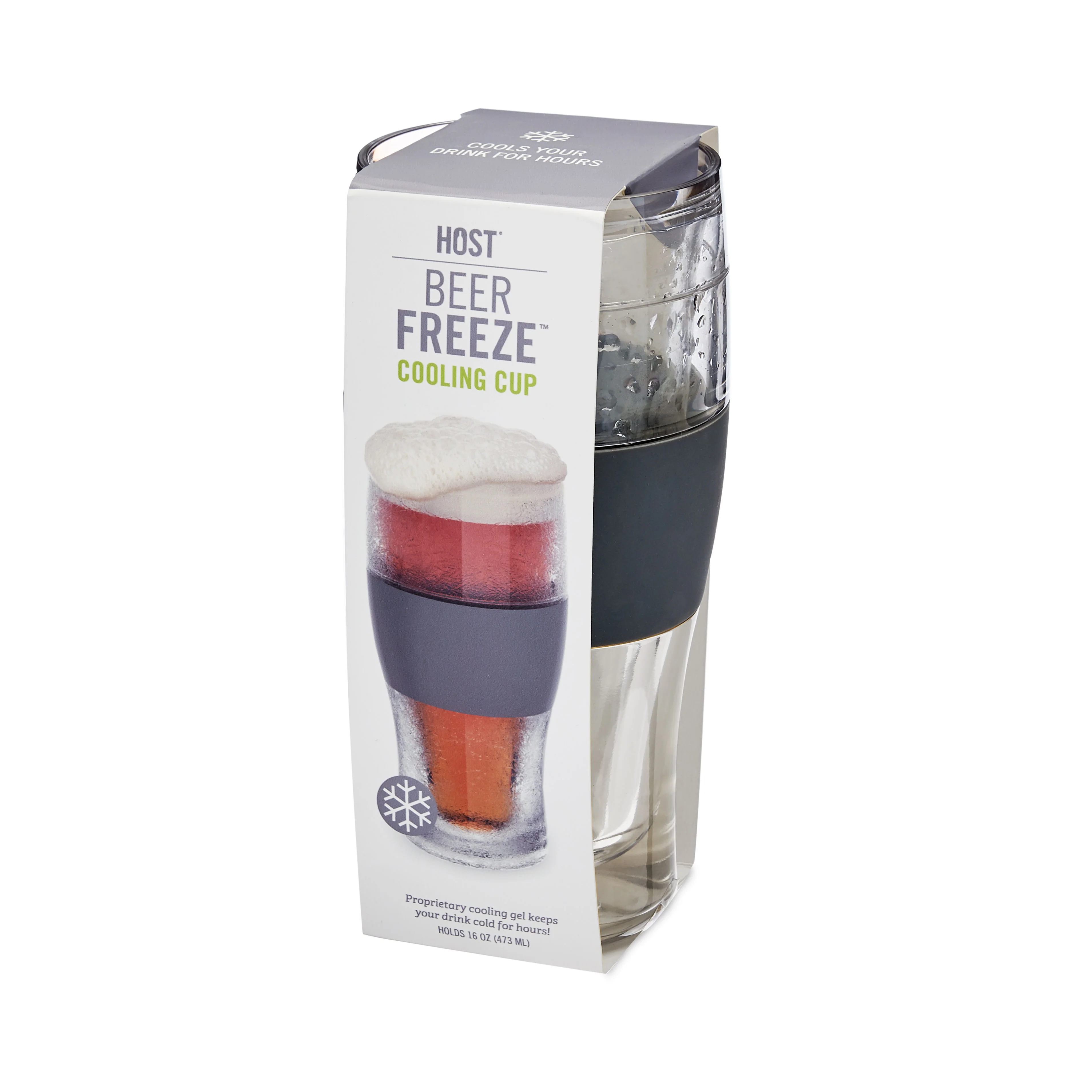 Beer FREEZE Cooling Cup in Gray - Image 2